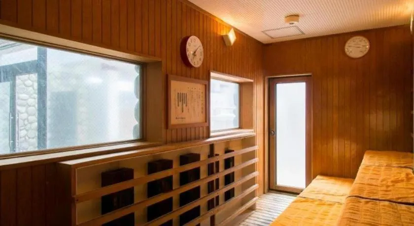 Bed in Sea Side Villa Bokkai