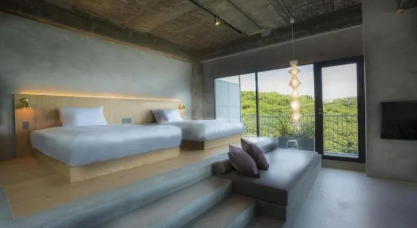 Bed in MISAKI TERRACE