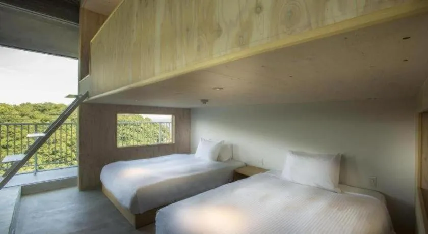 Bed in MISAKI TERRACE