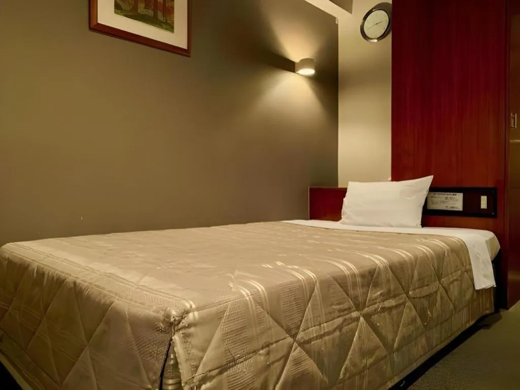 Bed in Shizuoka UI Hotel