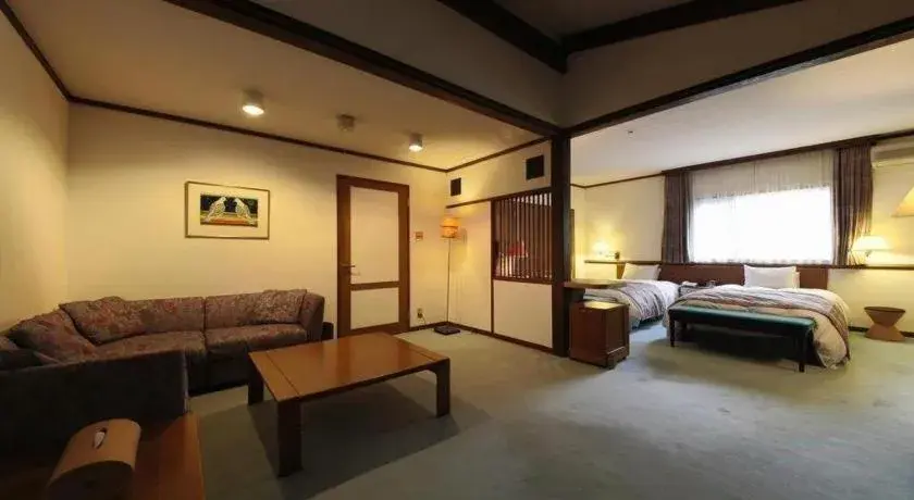 Bed in Hakkoda Hotel Bed in Hakkoda Hotel