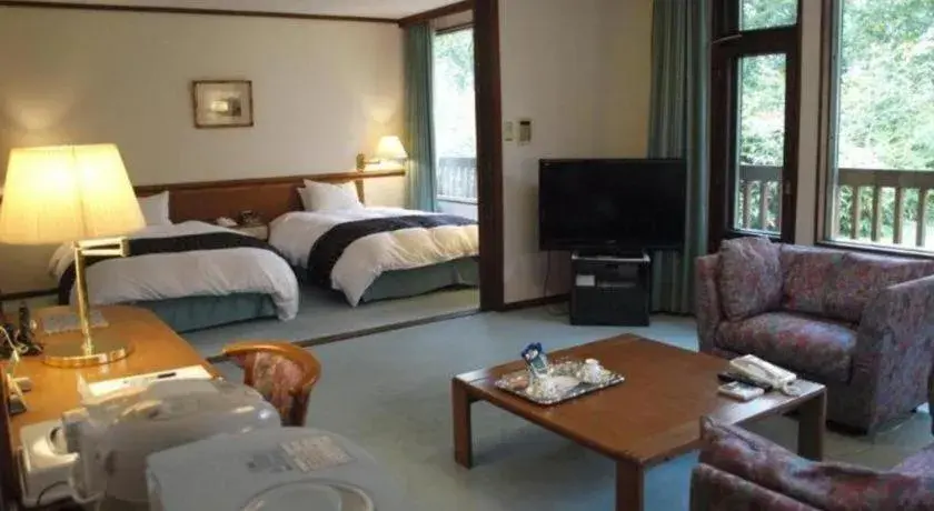 Bed in Hakkoda Hotel Bed in Hakkoda Hotel