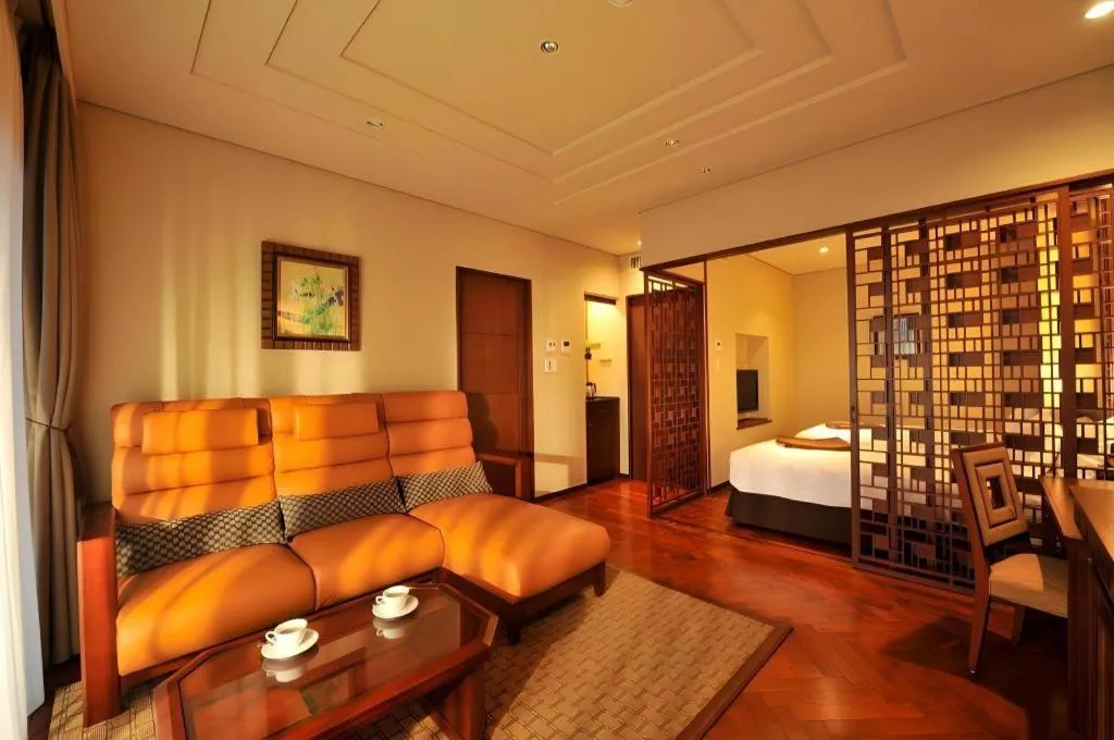 Bed in Akakura Kanko Hotel