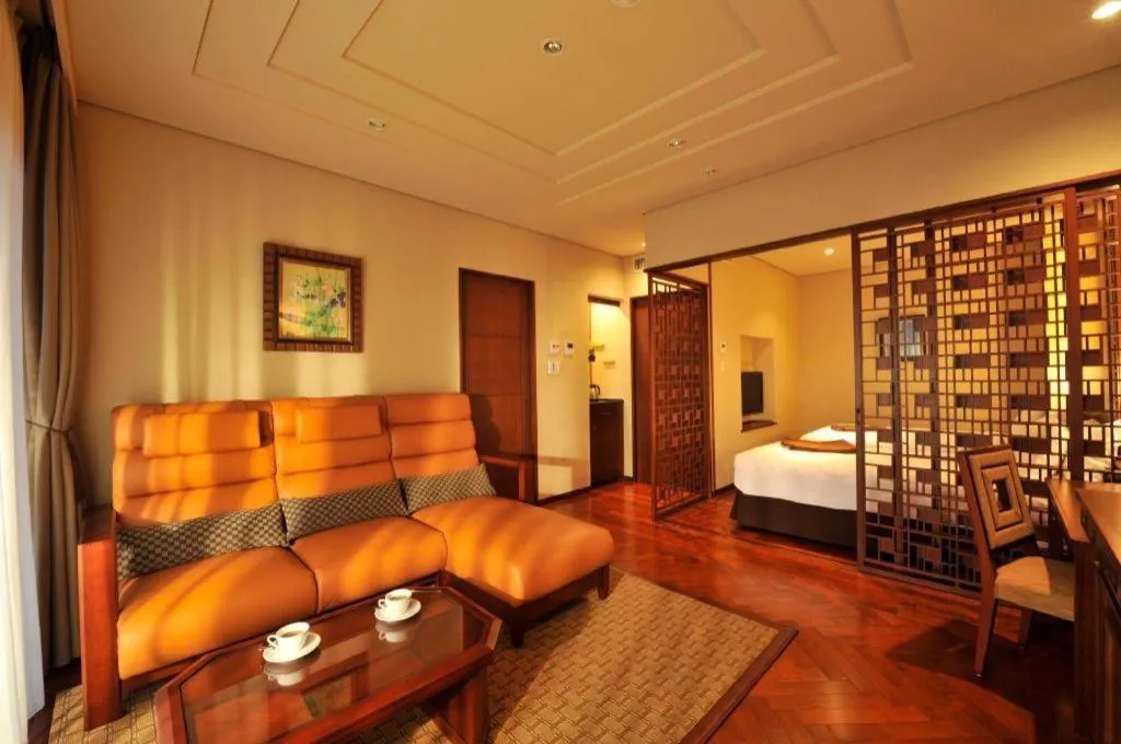 Bed in Akakura Kanko Hotel