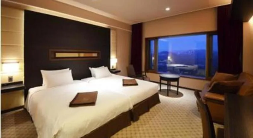 Bed in Akakura Kanko Hotel