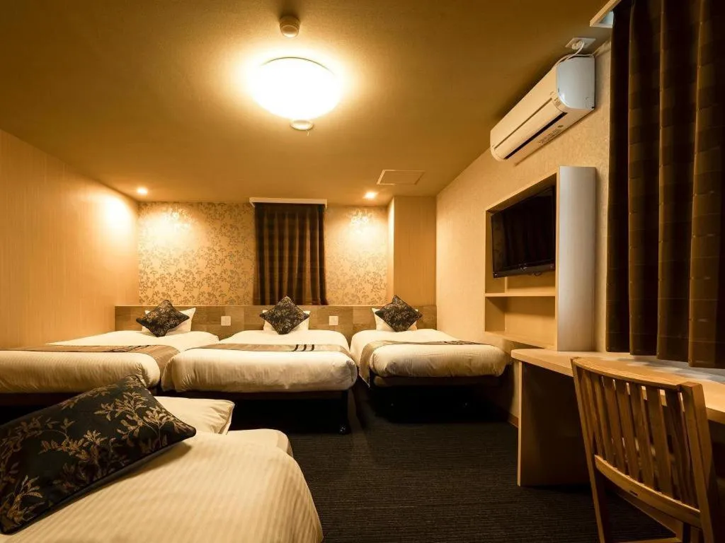 Bed in Hotel Areaone Izumo