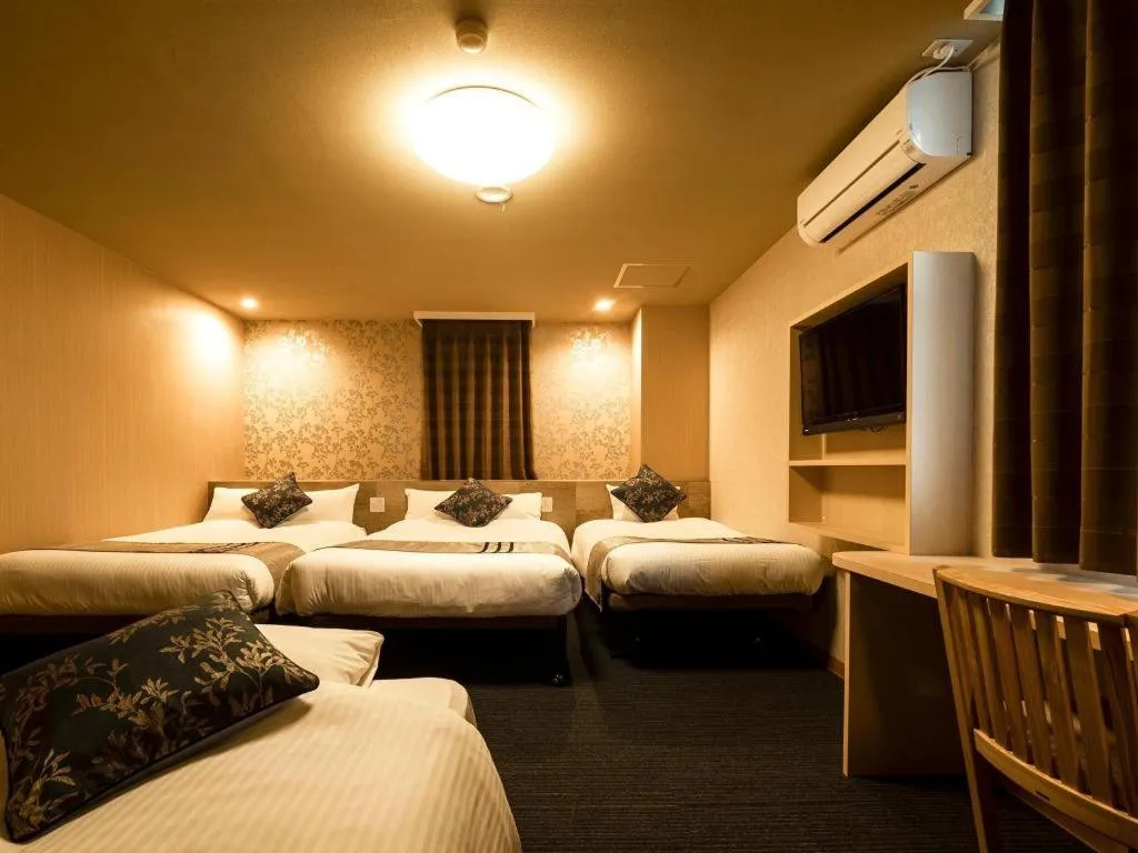 Bed in Hotel Areaone Izumo