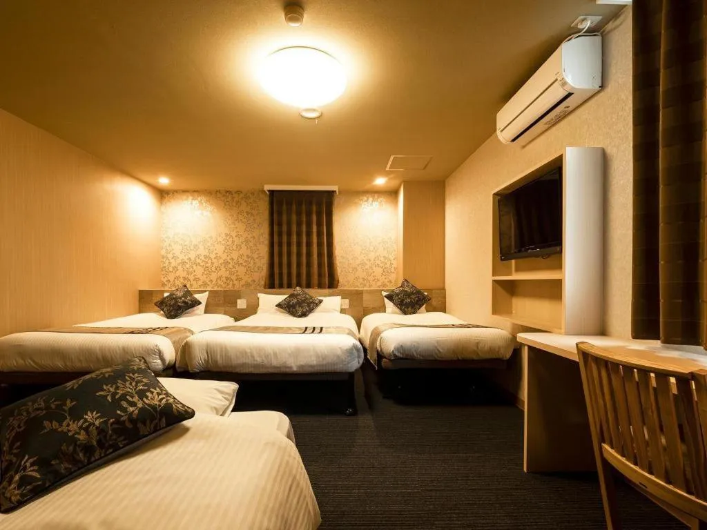 Bed in Hotel Areaone Izumo