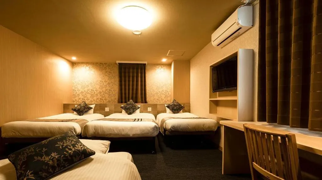 Bed in Hotel Areaone Izumo