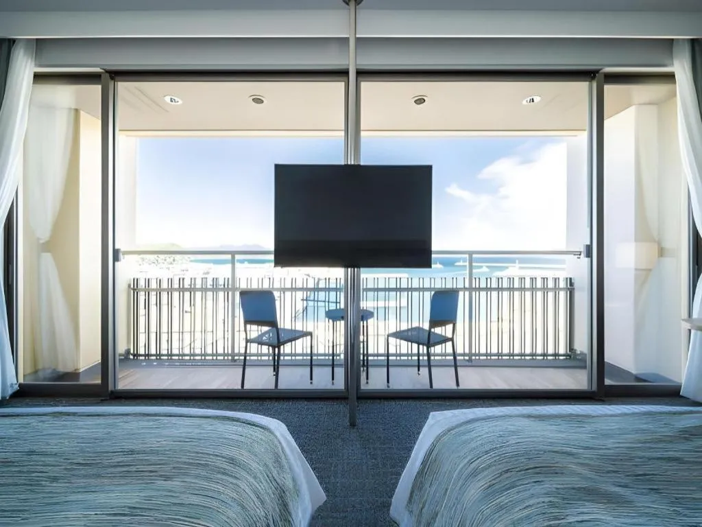 Bed in Goto Tsubaki Hotel