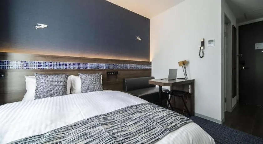 Bed in Goto Tsubaki Hotel