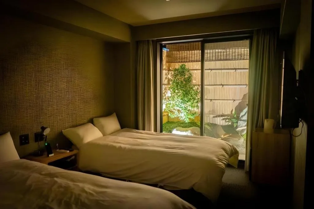 Bed in Hotel Legasta Gion Shirakawa