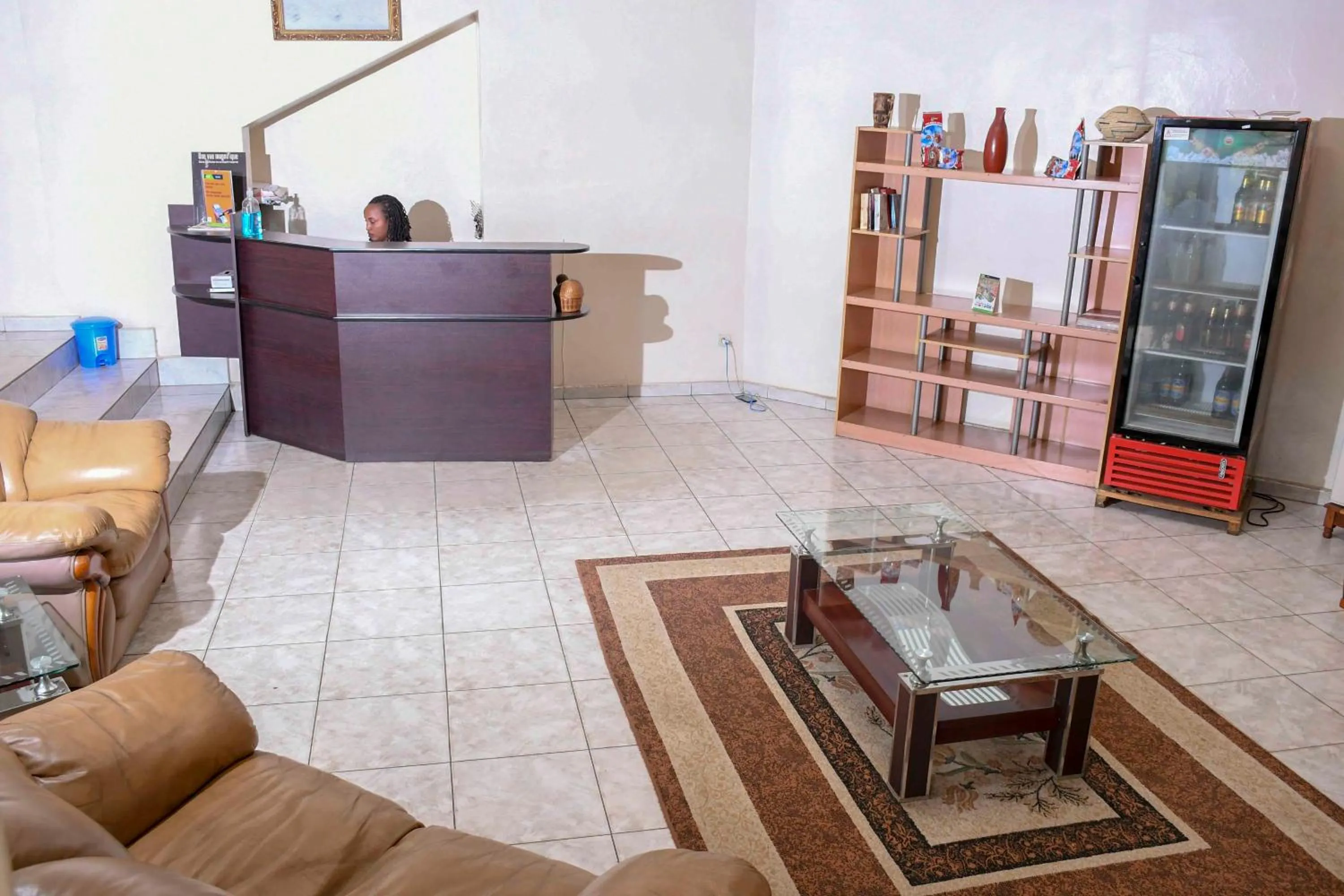 Seating area in Kiriri Residence Hotel