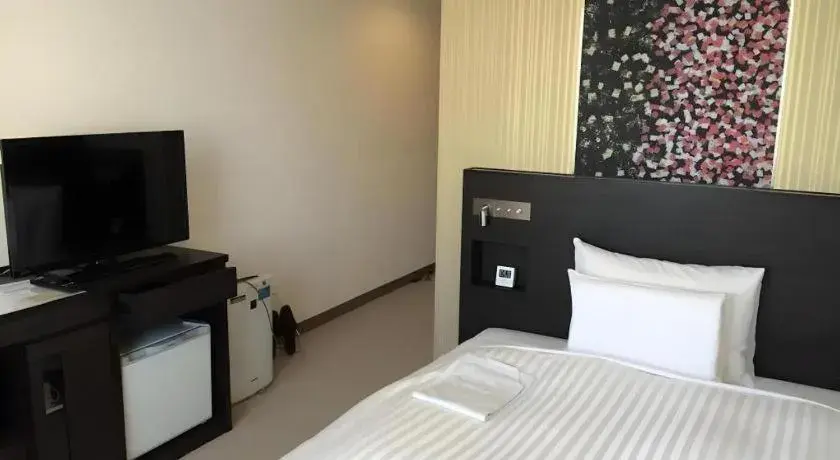 Bed in JR-EAST HOTEL METS NAGAOKA Bed in JR-EAST HOTEL METS NAGAOKA