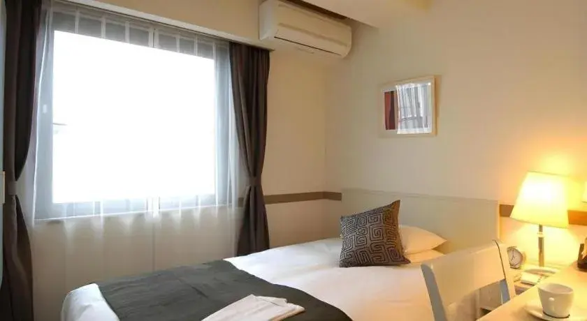 Bed in Matsumoto Wellton Hotel Bed in Matsumoto Wellton Hotel