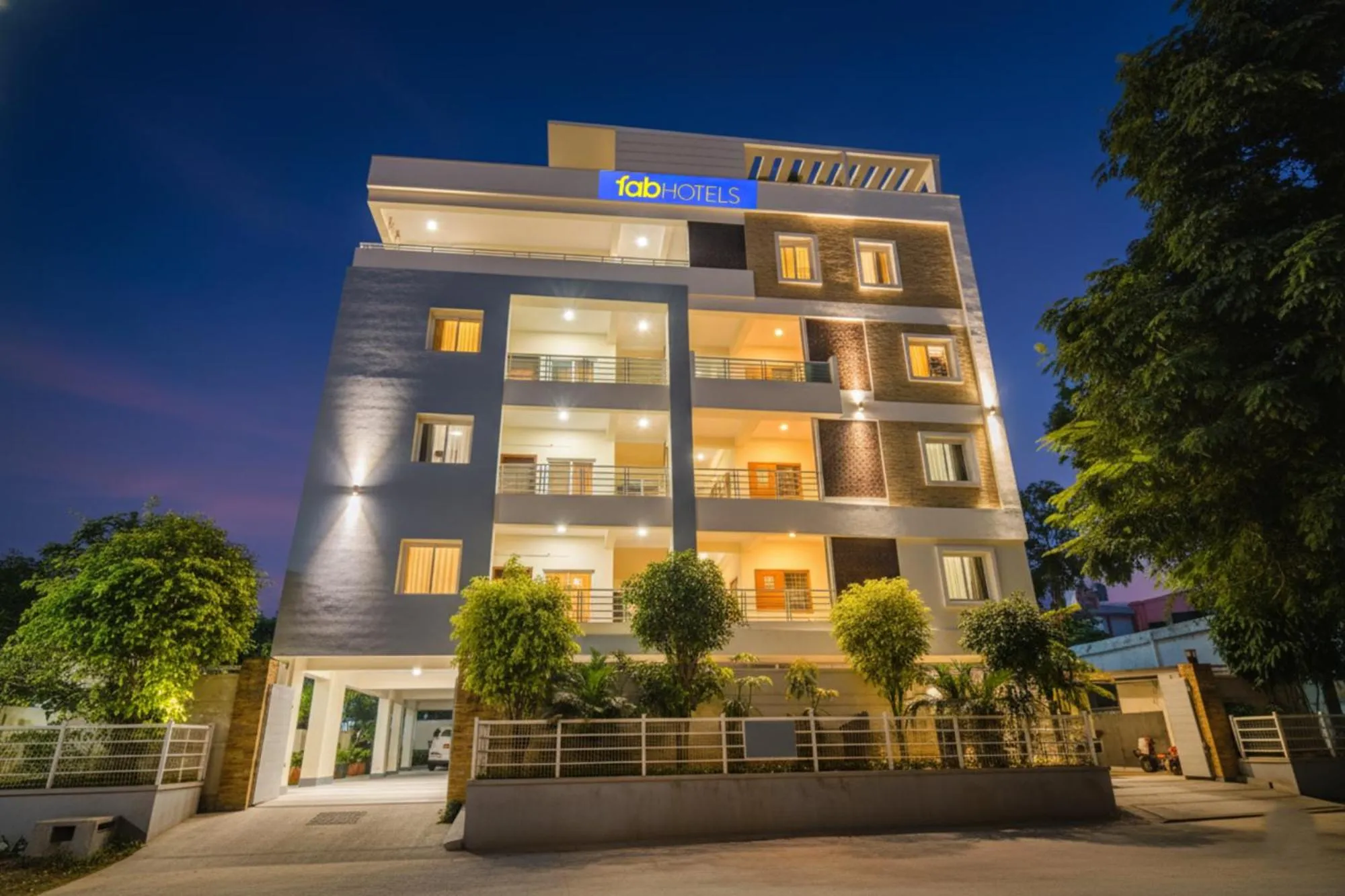 Property building in FabHotel De Alphabet II - Nr Ameerpet Metro Station