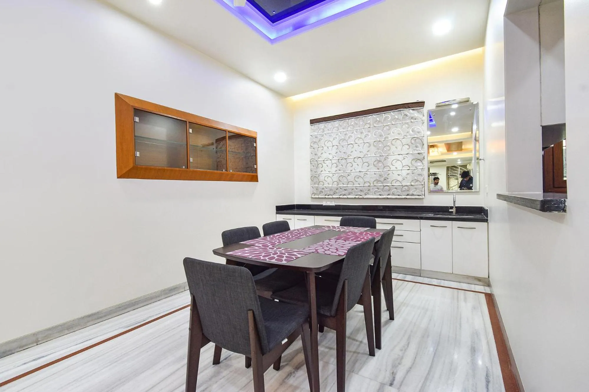 Dining area in FabHotel De Alphabet II - Nr Ameerpet Metro Station