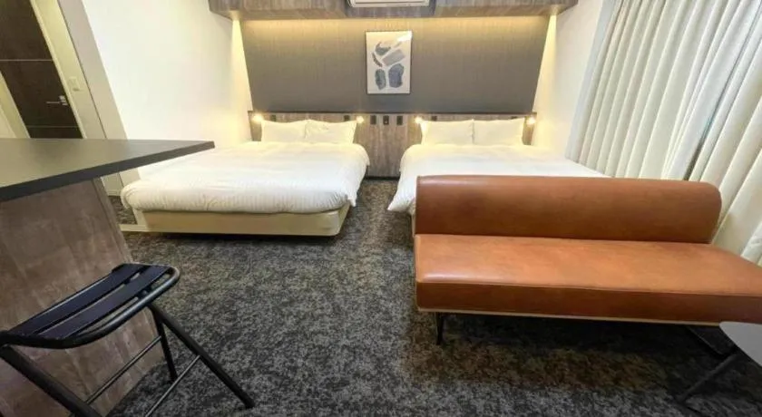 Bed in Grand STAY Hakata Station North