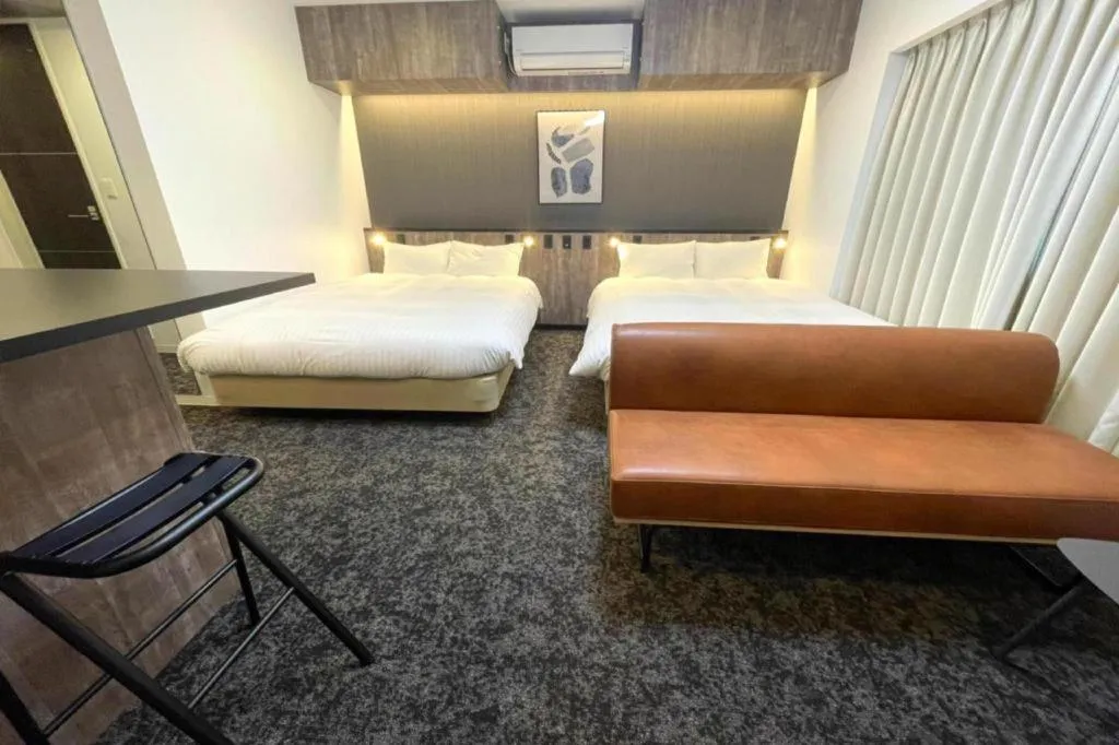 Bed in Grand STAY Hakata Station North