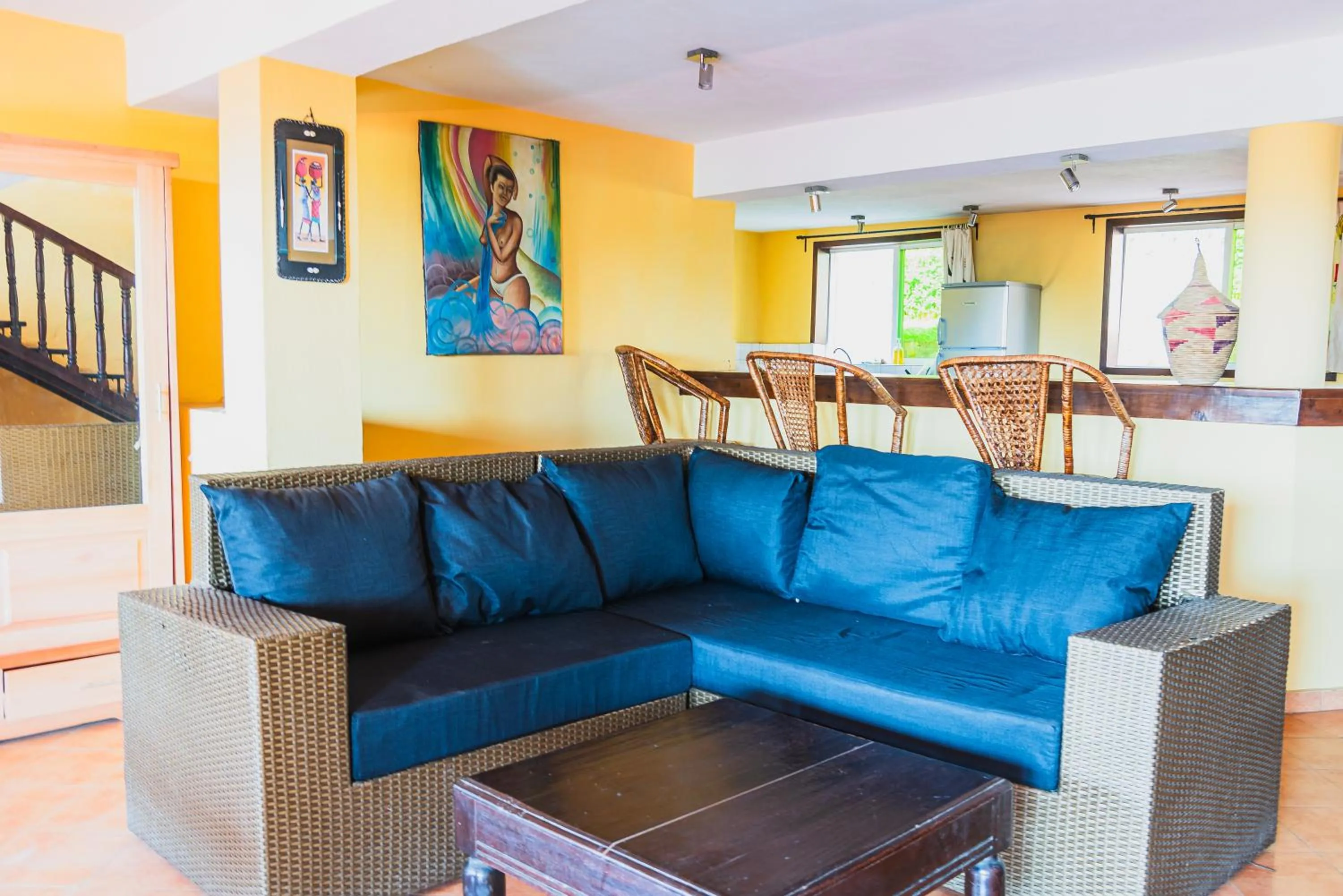 Living room in Aparthotel Jardin Tropical