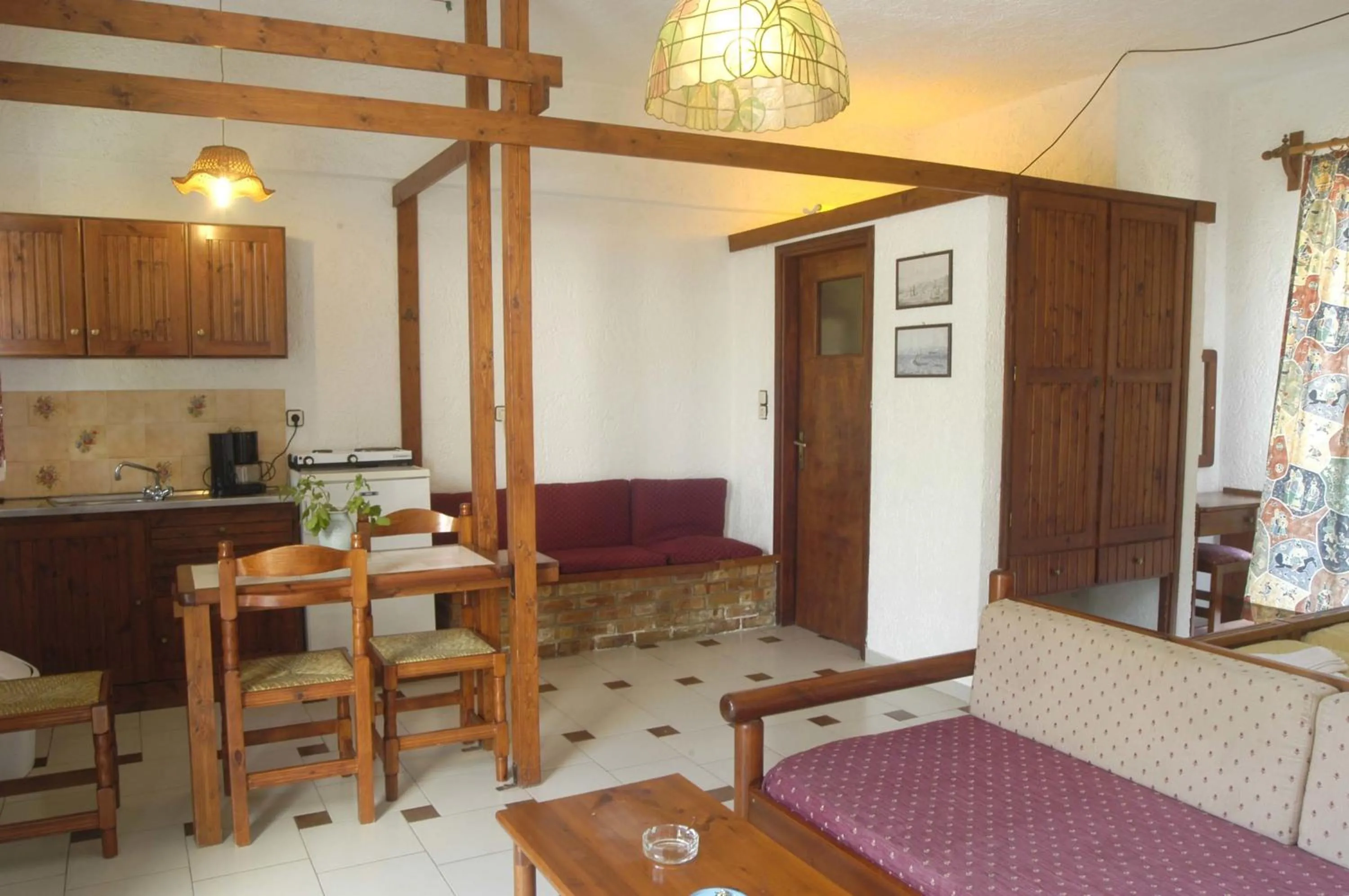 Living room in Proimos Apartments