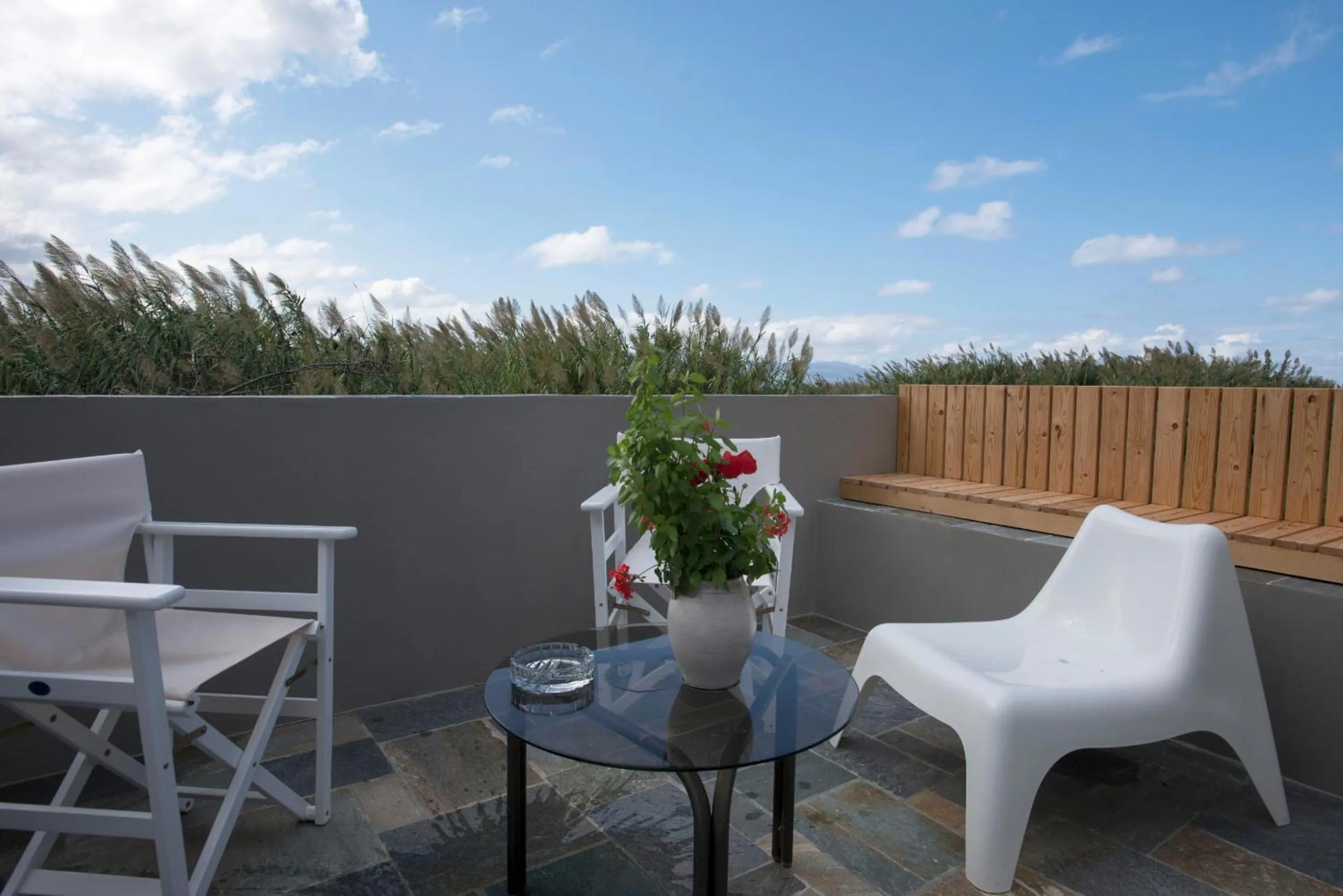 Balcony/Terrace in Proimos Apartments