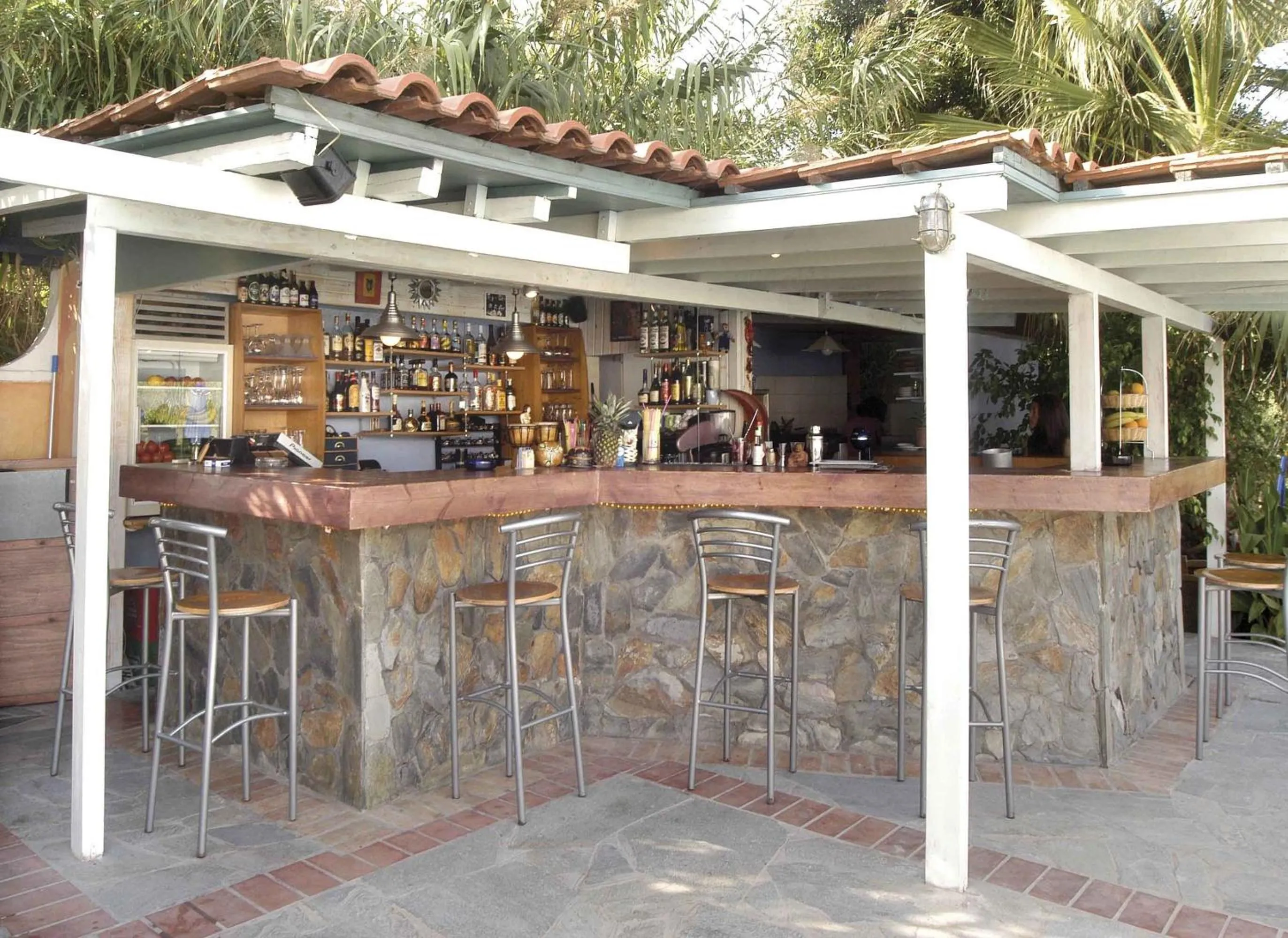 Lounge or bar in Proimos Apartments