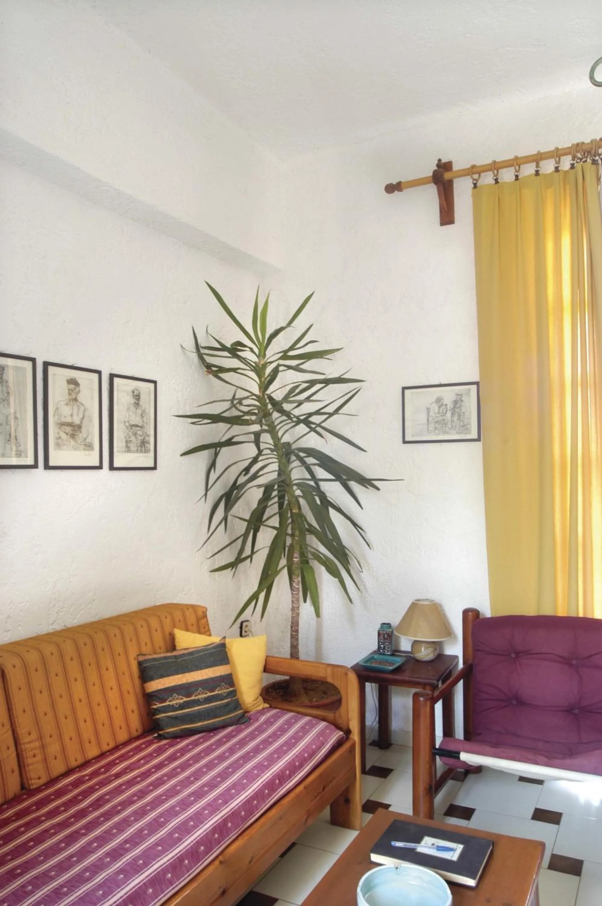 Living room in Proimos Apartments