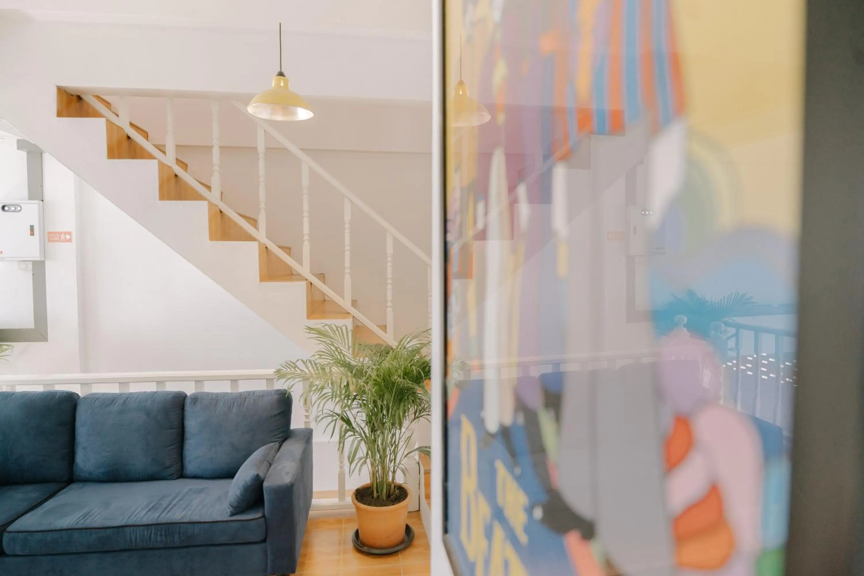 Seating area in B&B Chiangrai