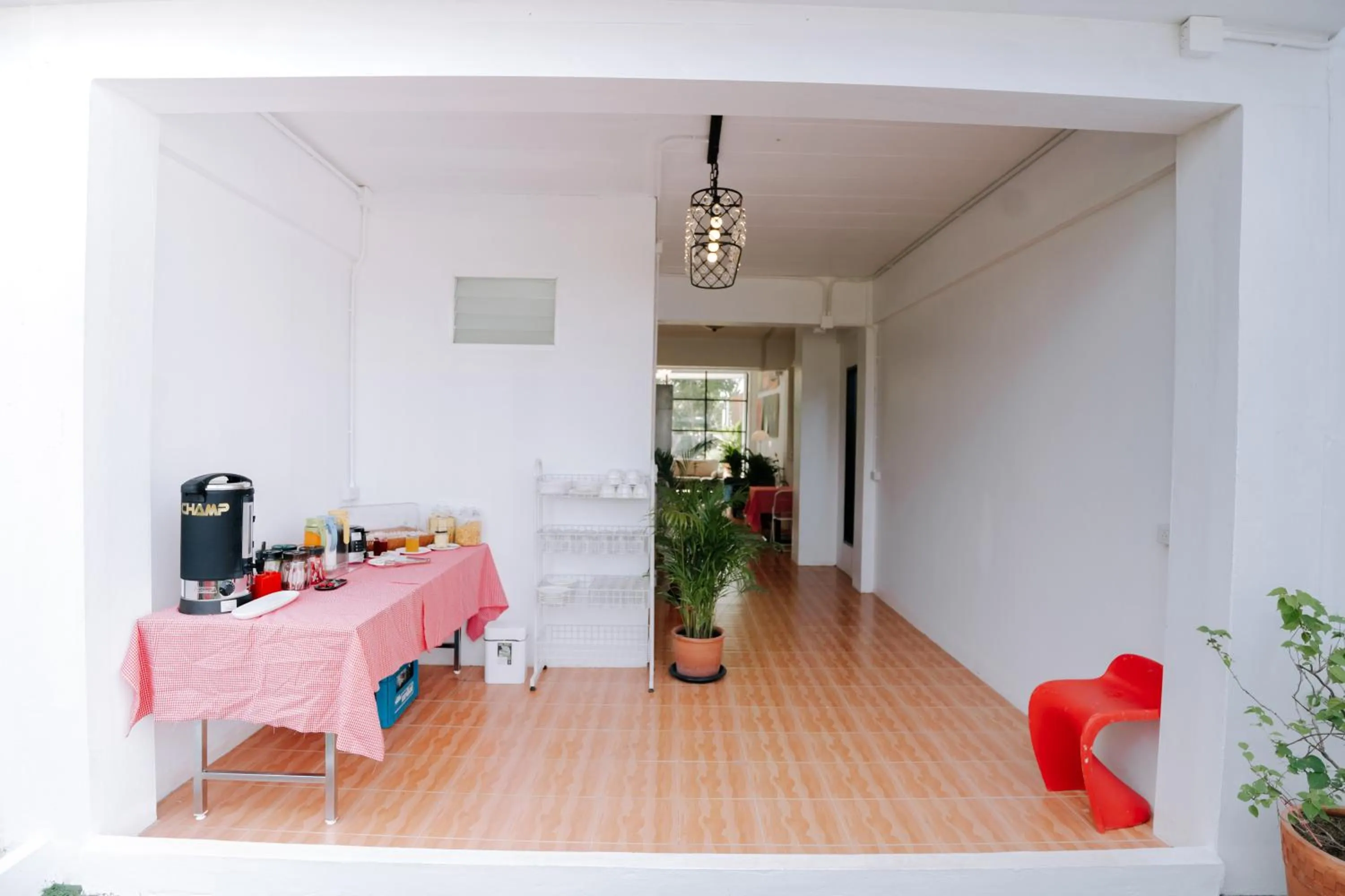 Dining area in B&B Chiangrai