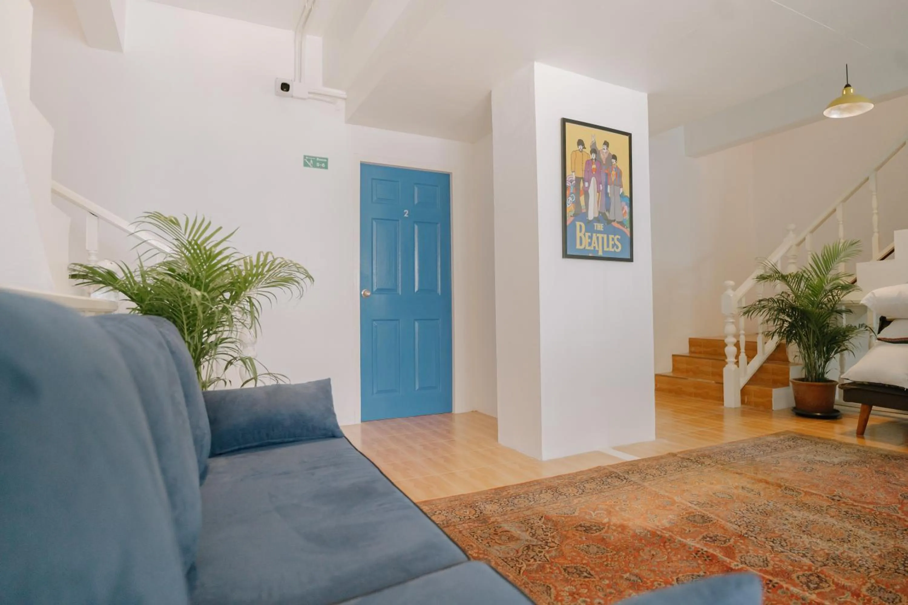 Seating area in B&B Chiangrai