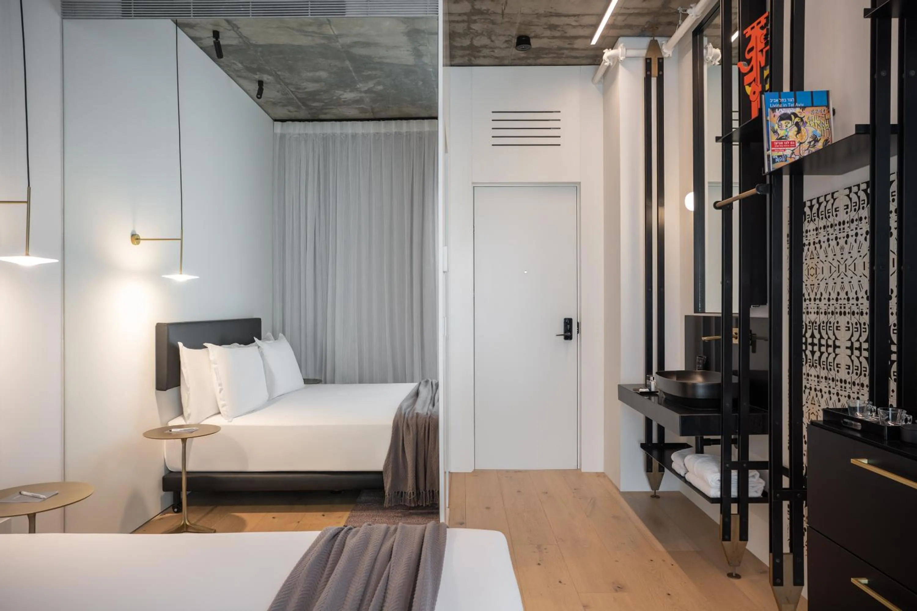 Bed in Gymnasia Isrotel, a Tribute Portfolio Hotel