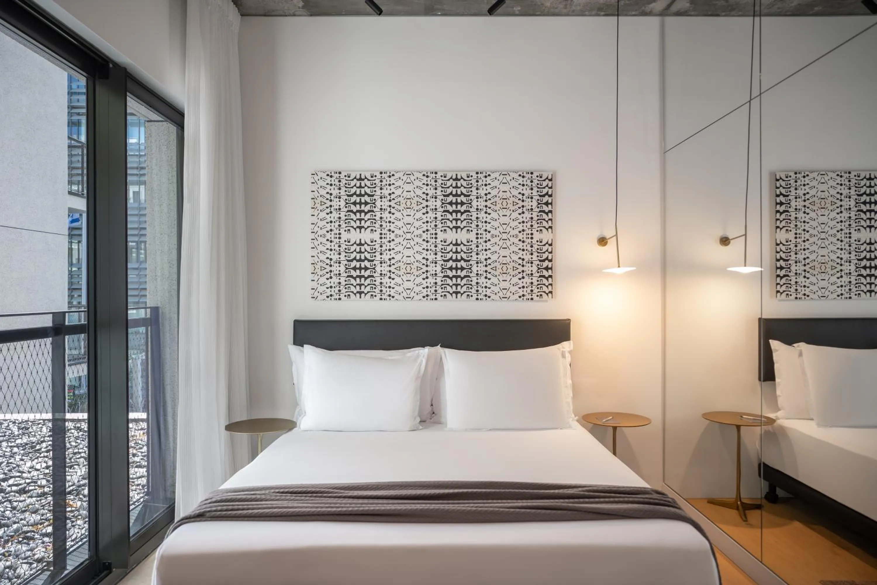 Bed in Gymnasia Isrotel, a Tribute Portfolio Hotel