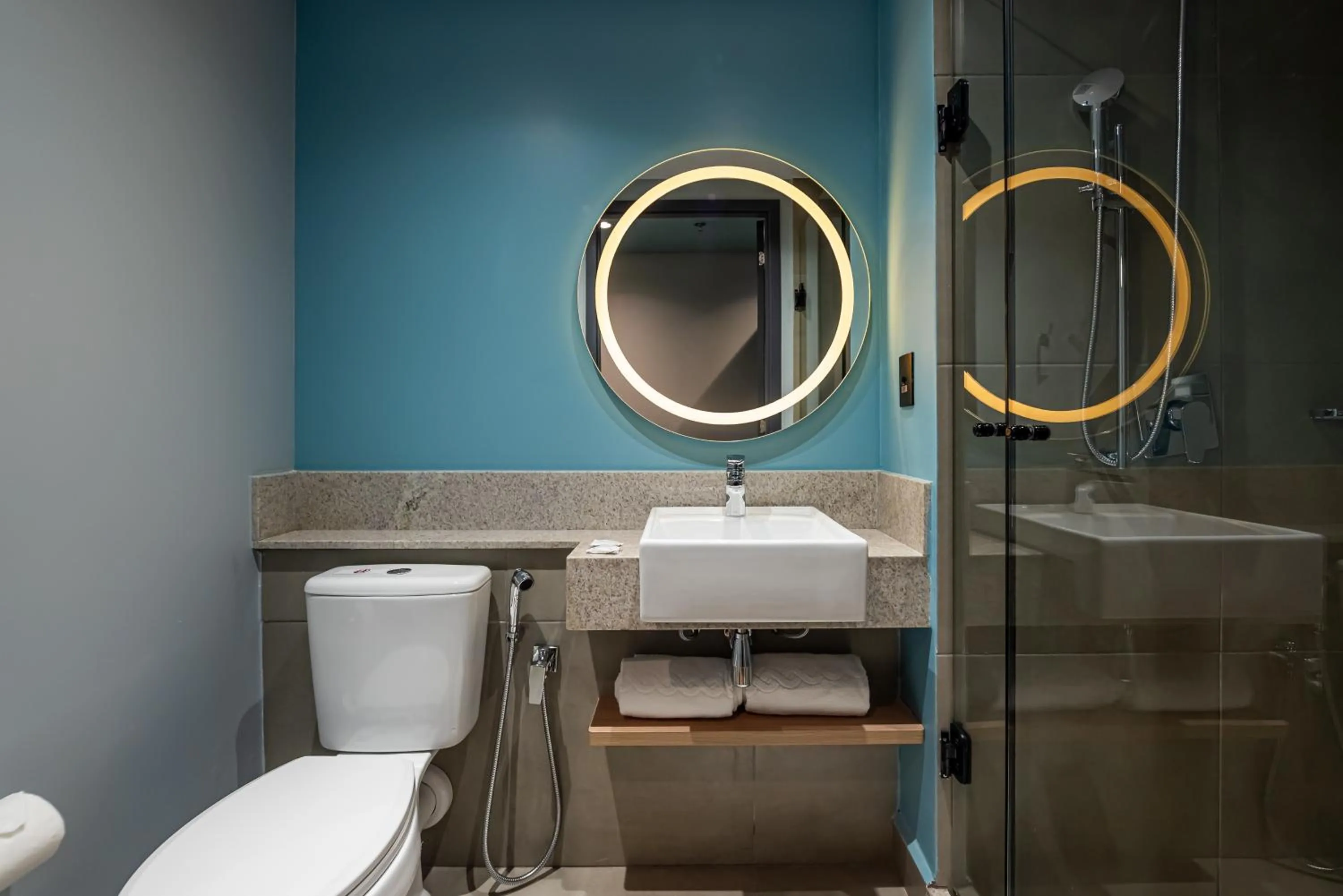 Shower in Ibis Budget Guarulhos Aeroporto