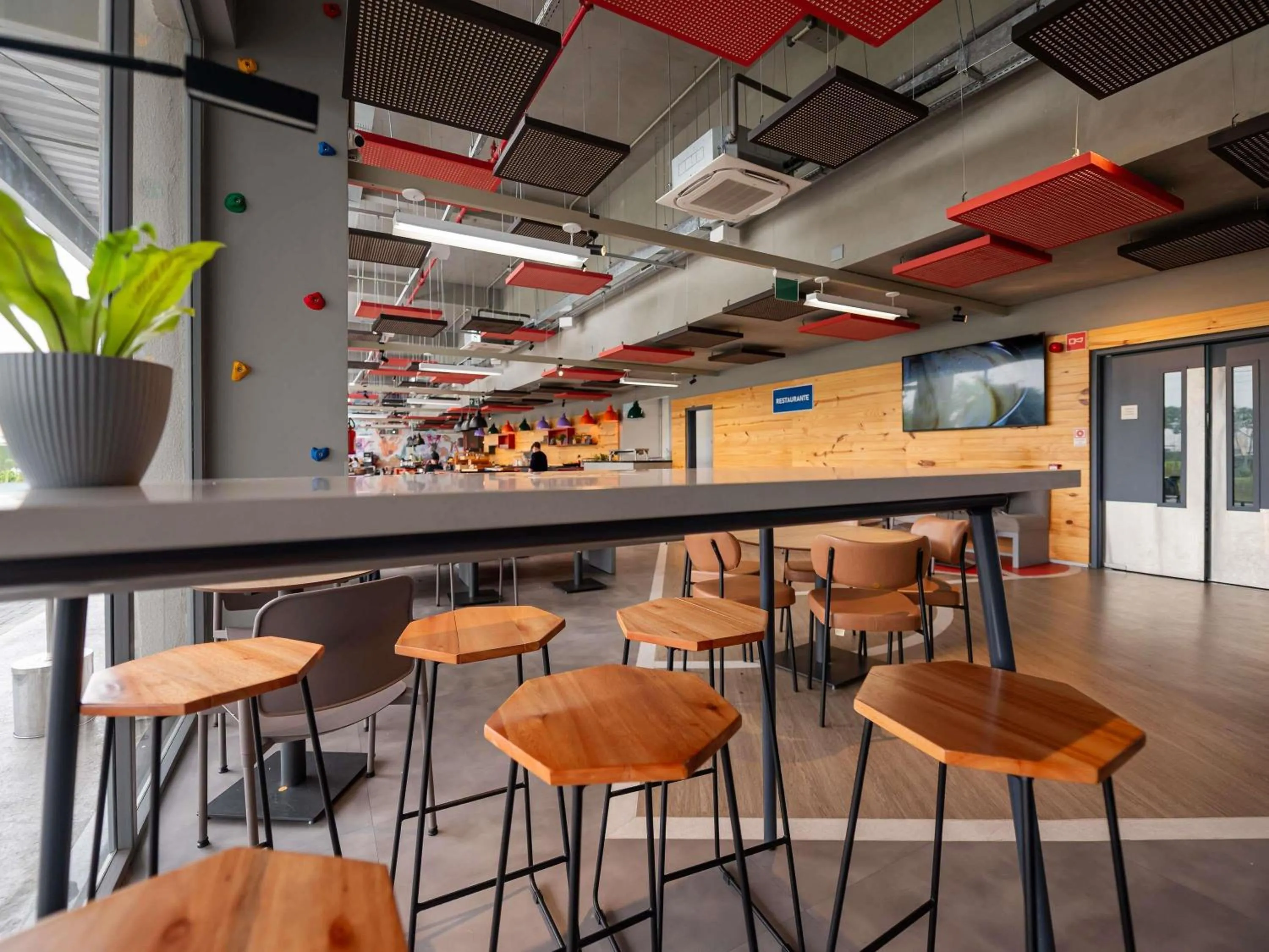 Lounge or bar in Ibis Budget Guarulhos Aeroporto