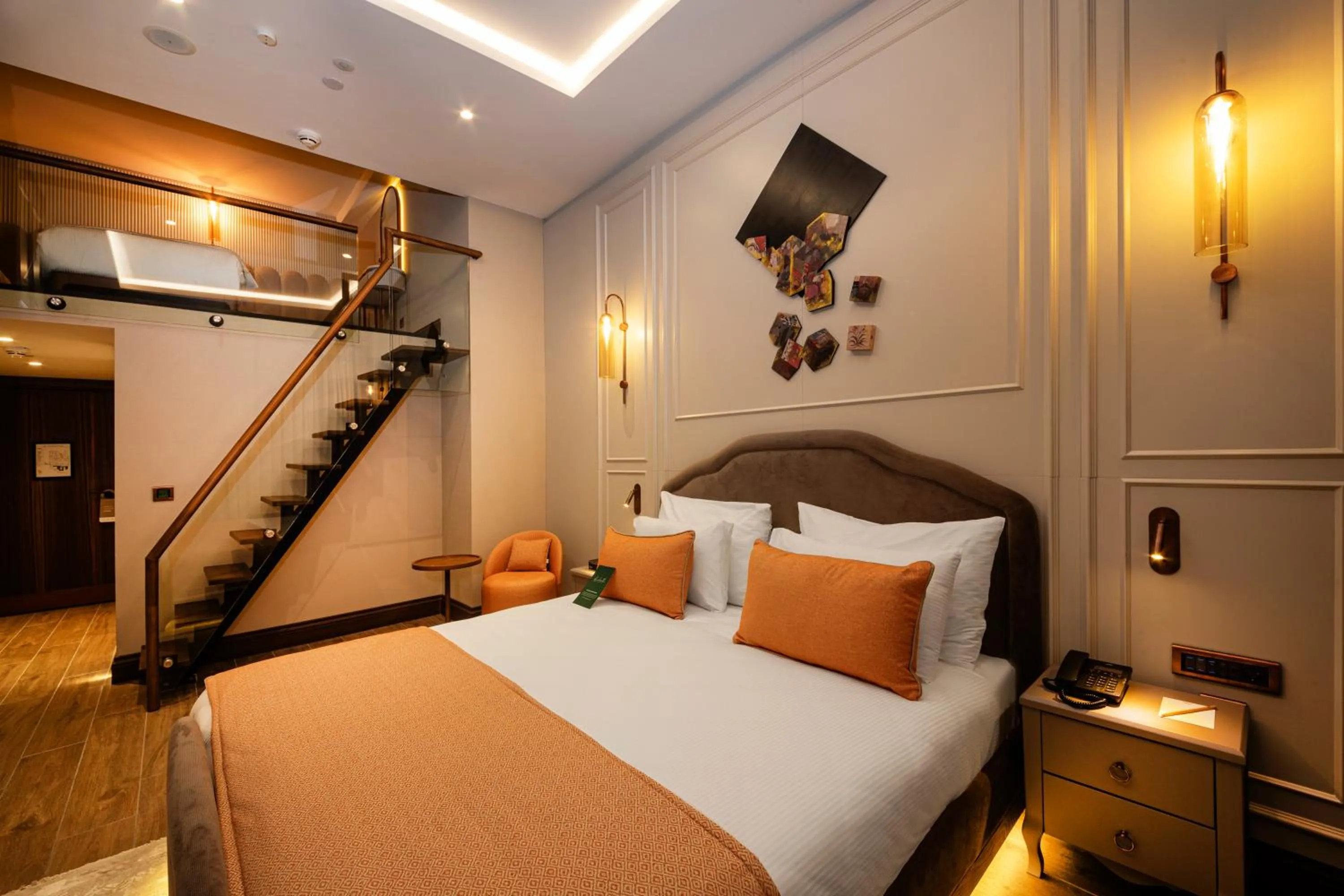 Bed in Levni Istanbul Hotel Handwritten Collection by ACCOR