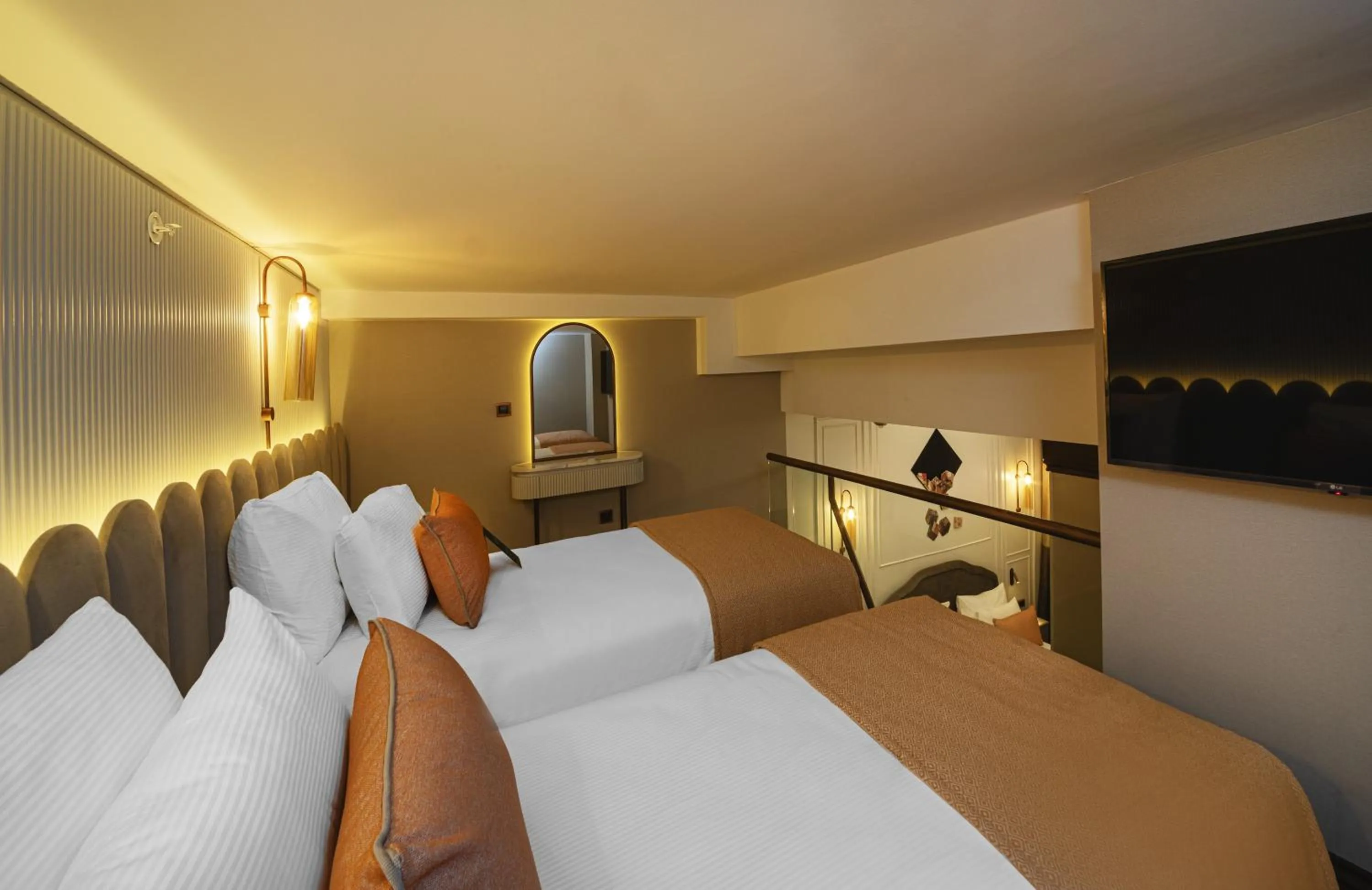 Bed in Levni Istanbul Hotel Handwritten Collection by ACCOR