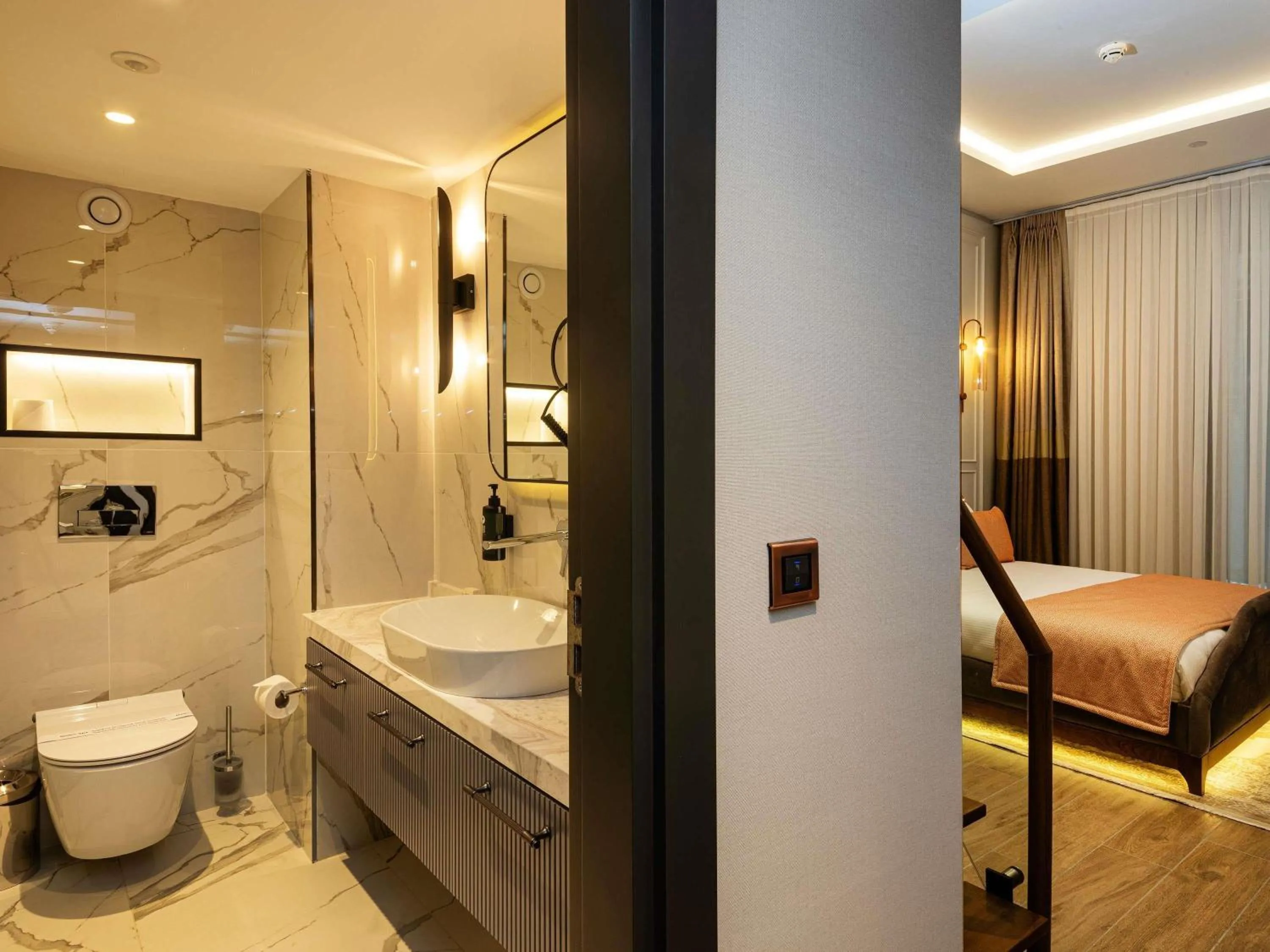 Bedroom, Bed in Levni Istanbul Hotel Handwritten Collection by ACCOR
