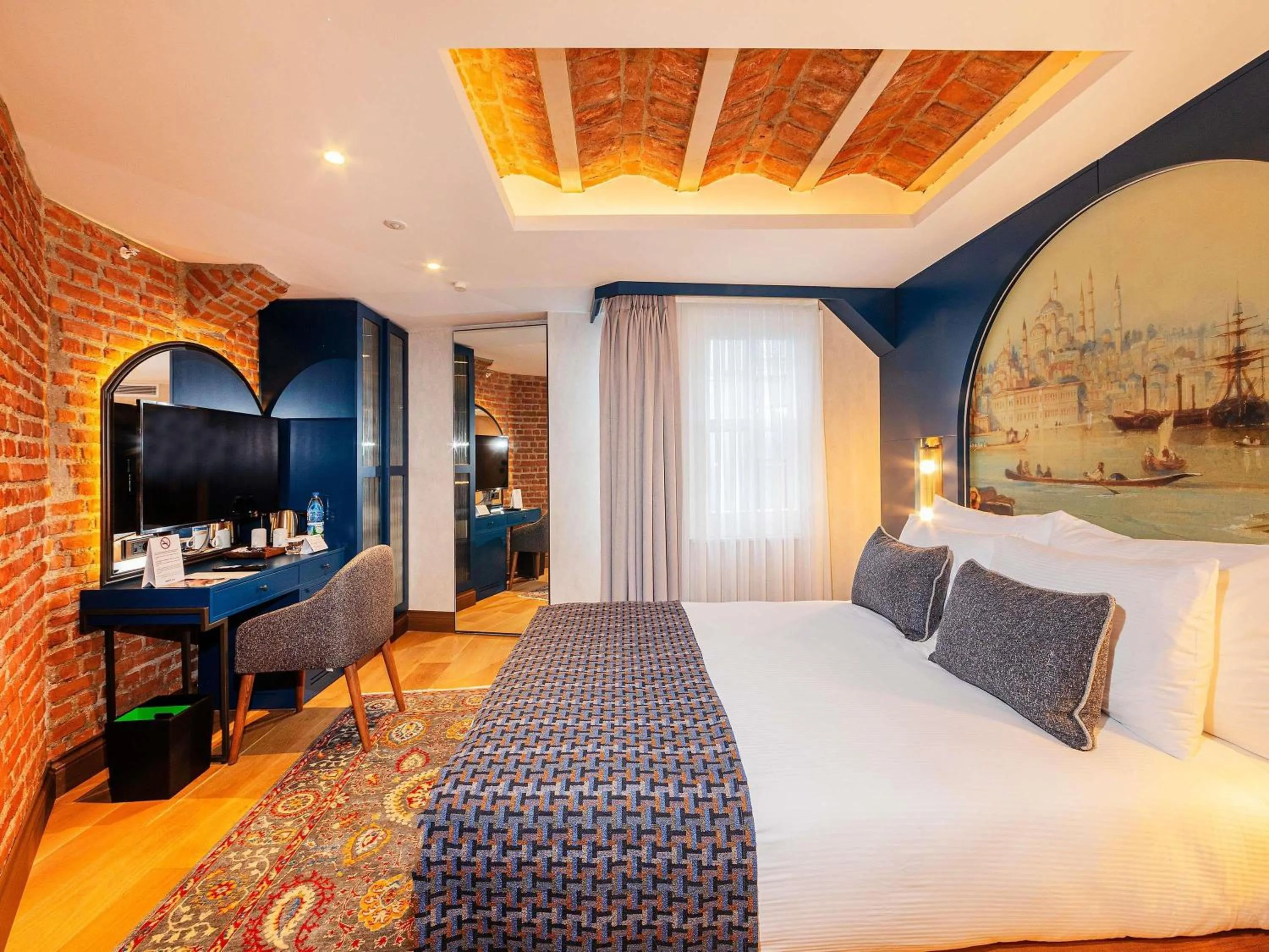Bedroom, Bed in Levni Istanbul Hotel Handwritten Collection by ACCOR
