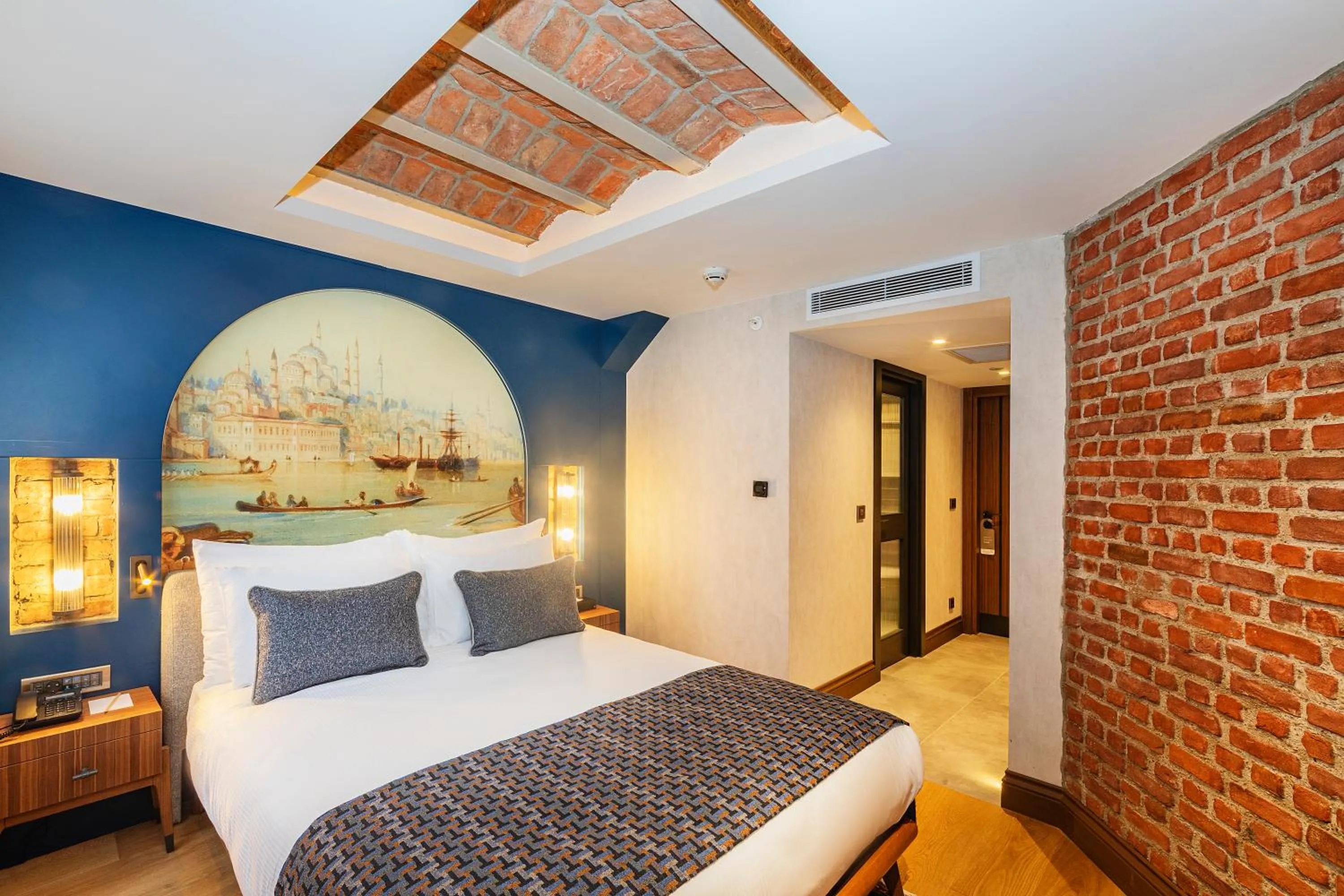 Bed in Levni Istanbul Hotel Handwritten Collection by ACCOR