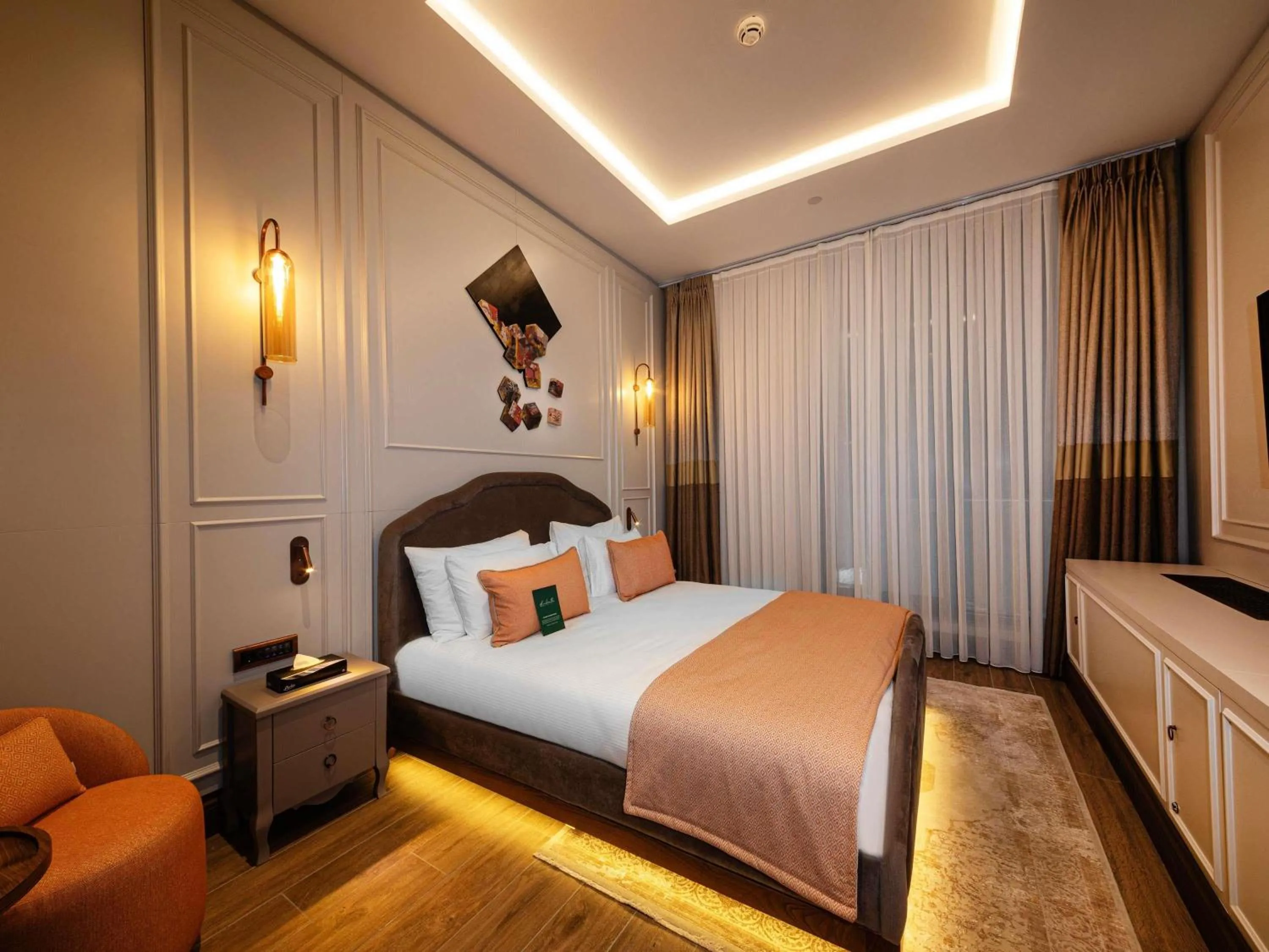 Bedroom, Bed in Levni Istanbul Hotel Handwritten Collection by ACCOR
