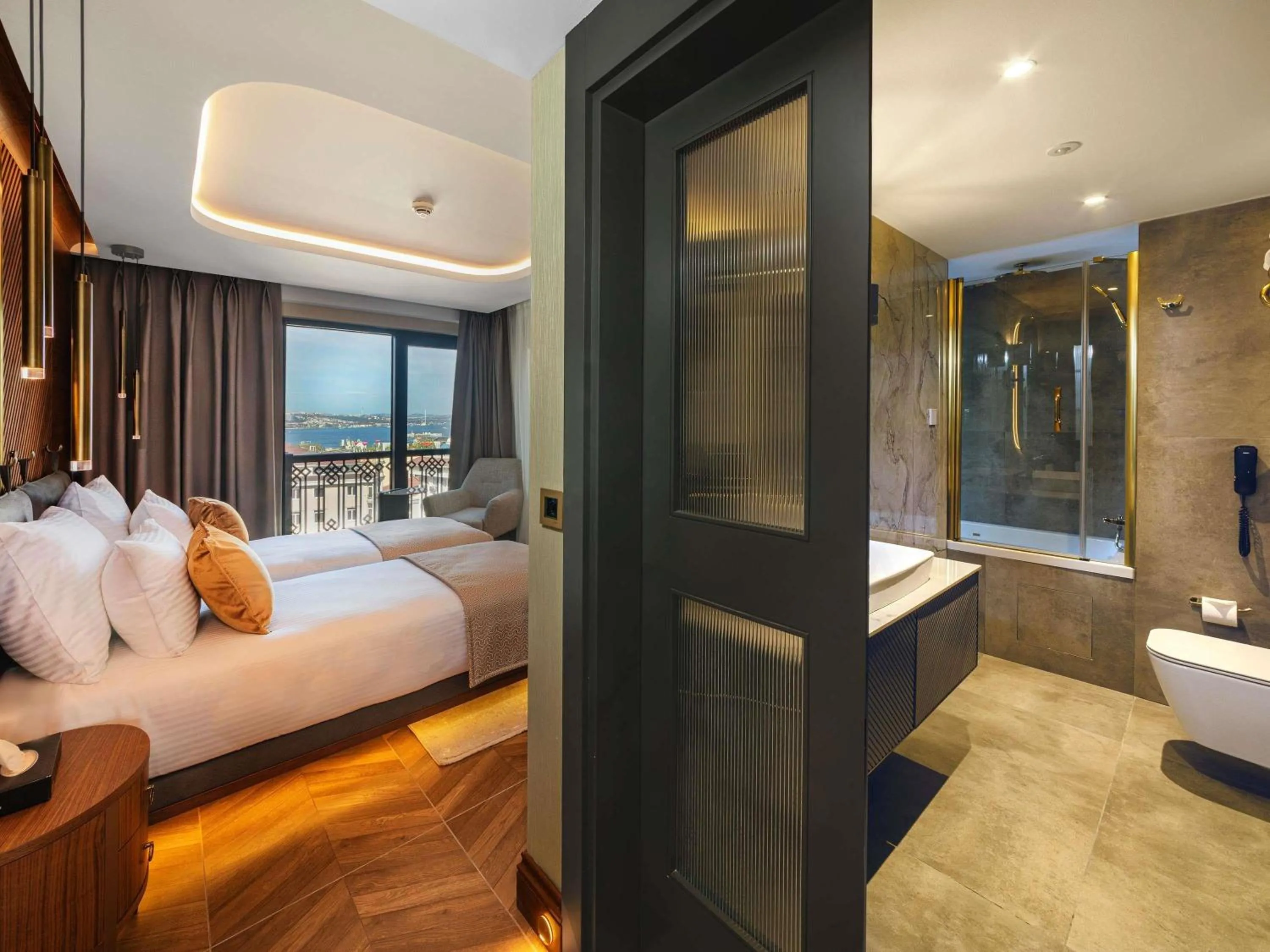 Bedroom, Bed in Levni Istanbul Hotel Handwritten Collection by ACCOR