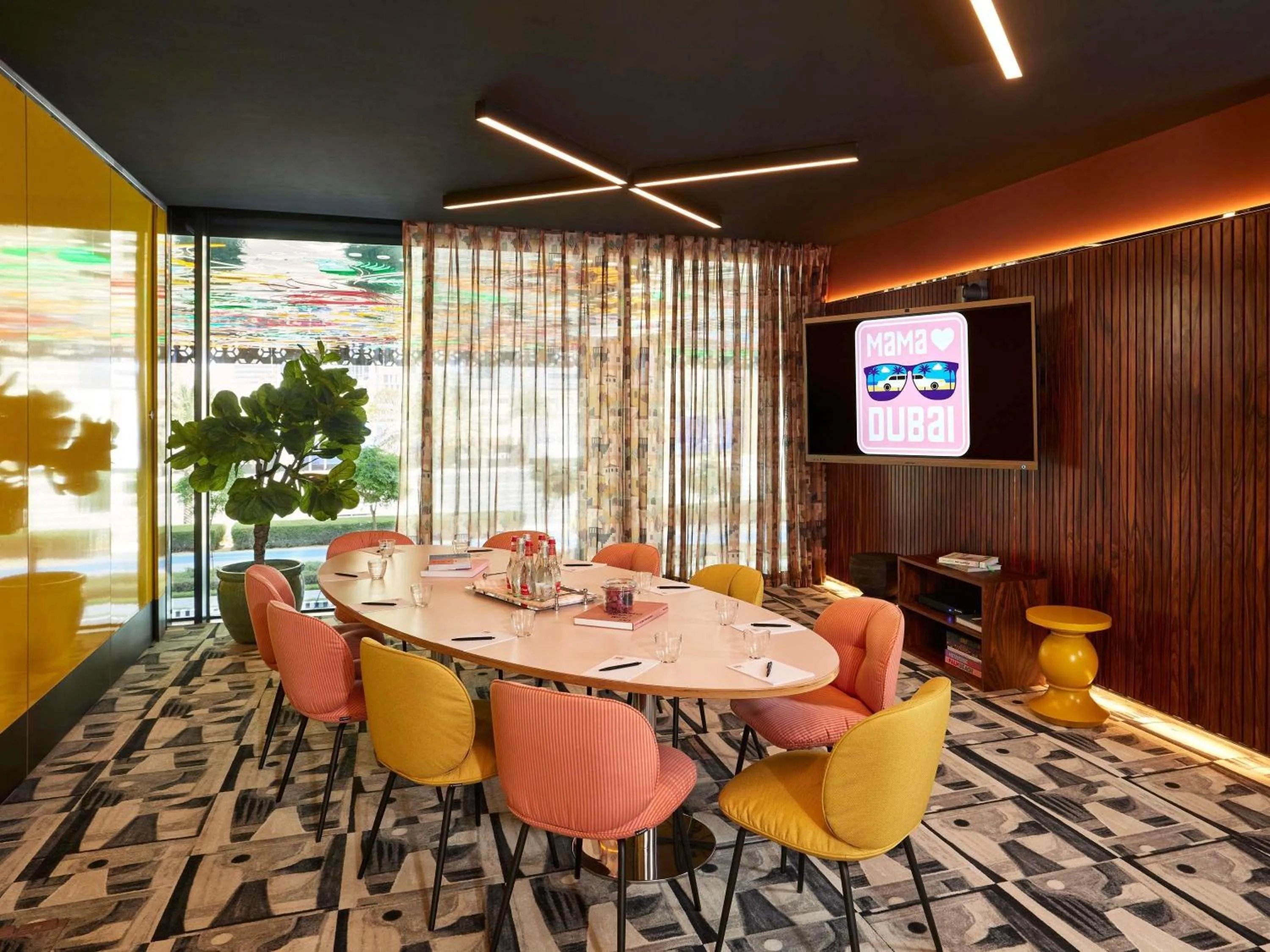 Meeting/conference room in Mama Shelter Dubai