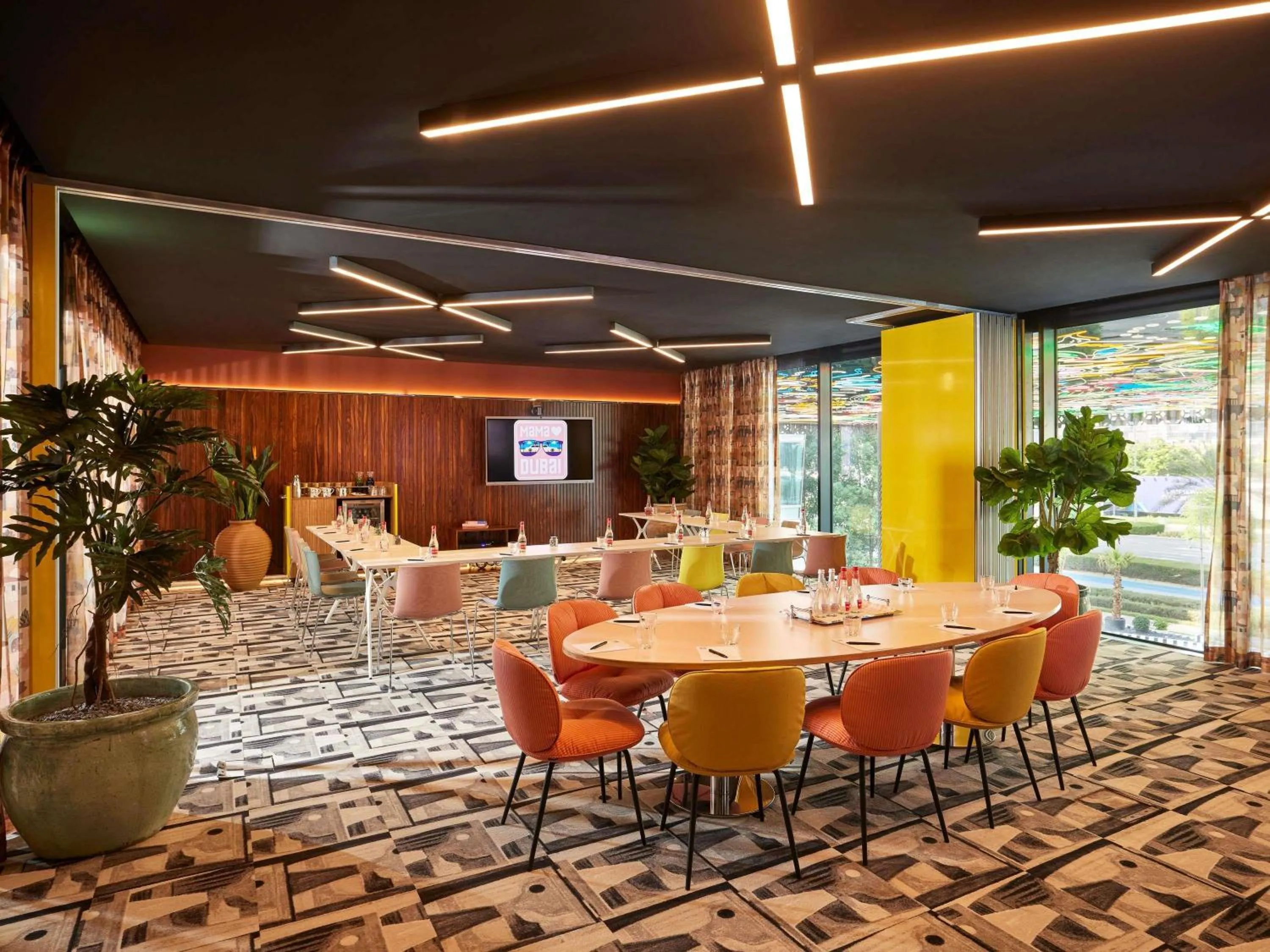 Meeting/conference room in Mama Shelter Dubai