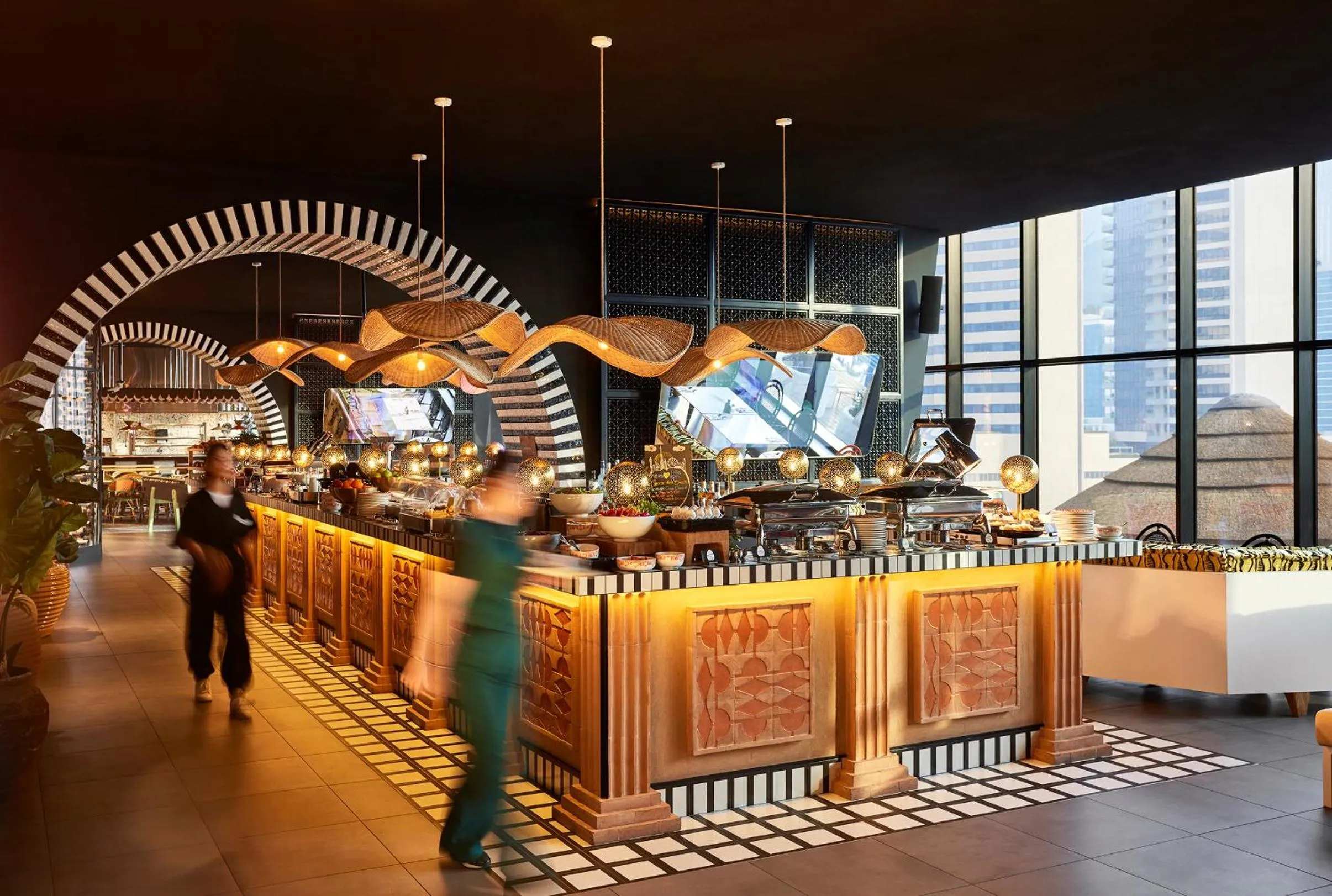 Breakfast in Mama Shelter Dubai