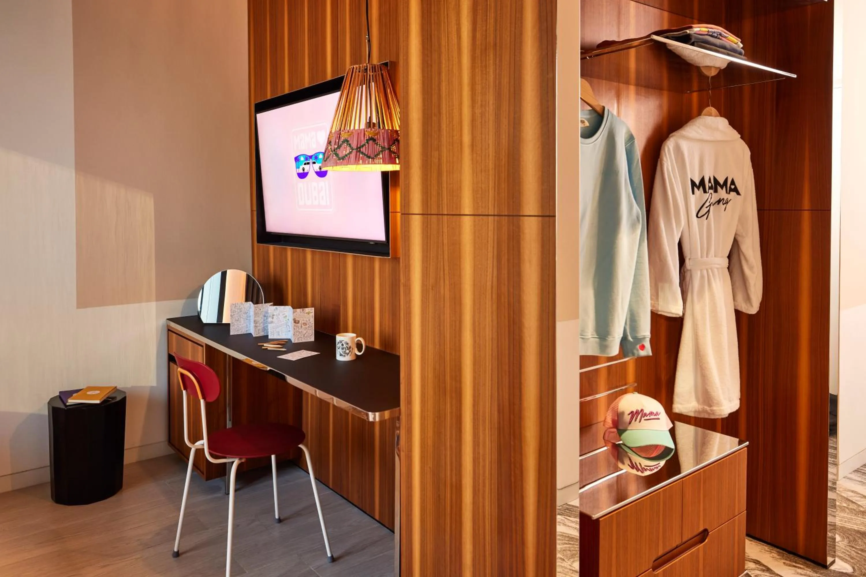 TV and multimedia in Mama Shelter Dubai