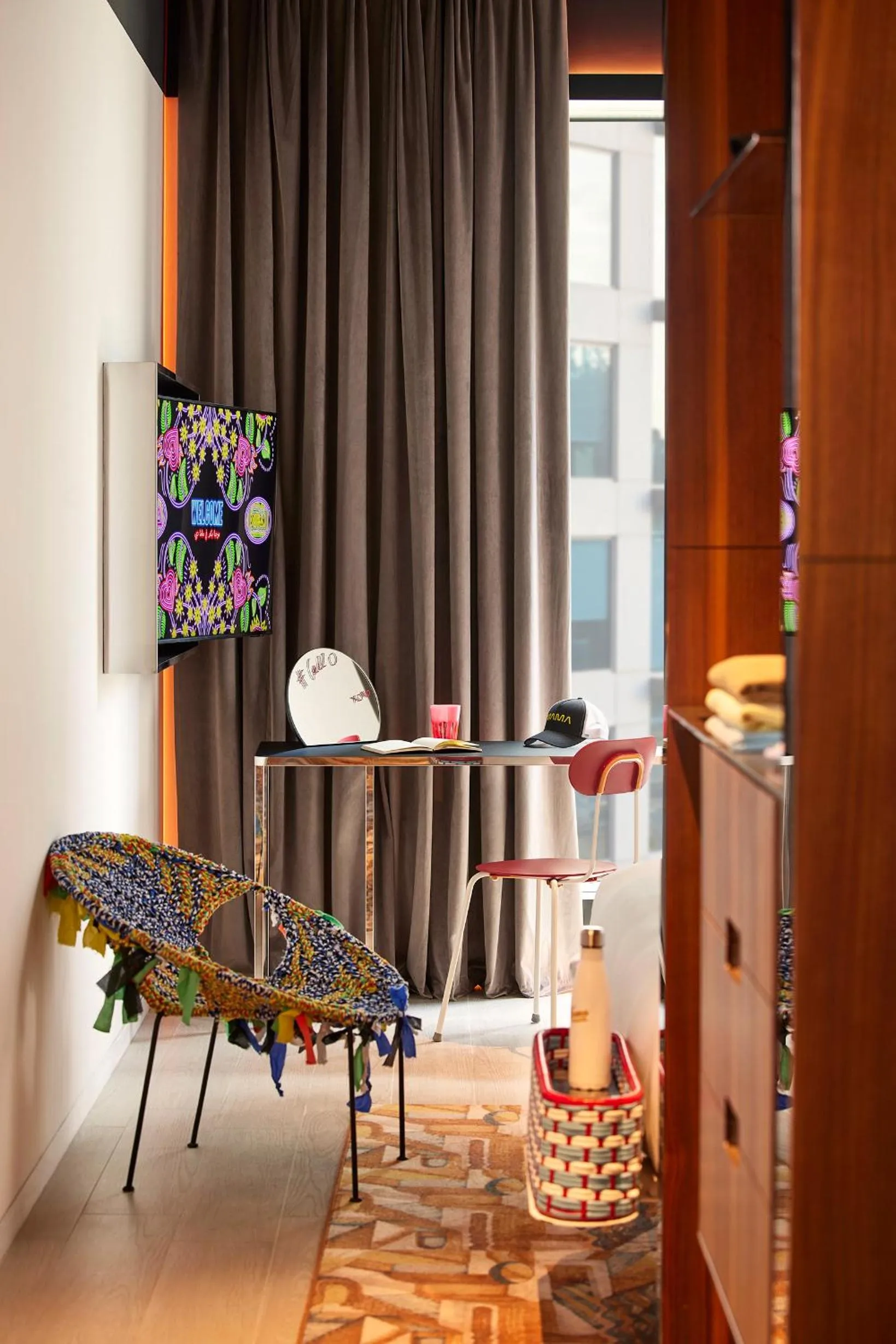 TV and multimedia in Mama Shelter Dubai