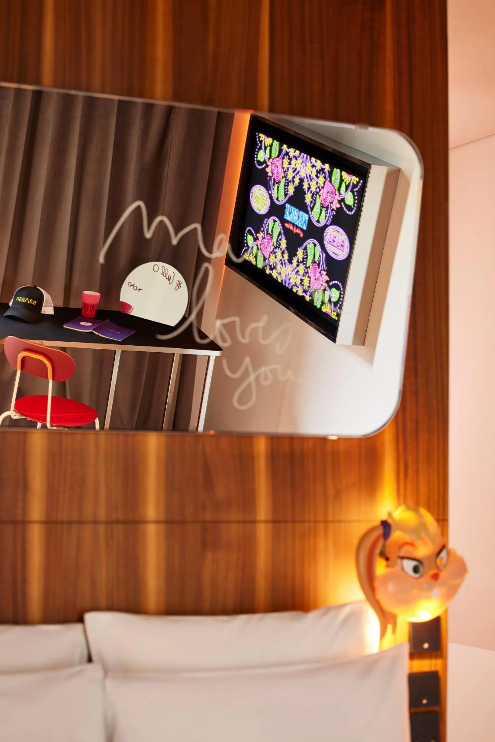 Decorative detail in Mama Shelter Dubai