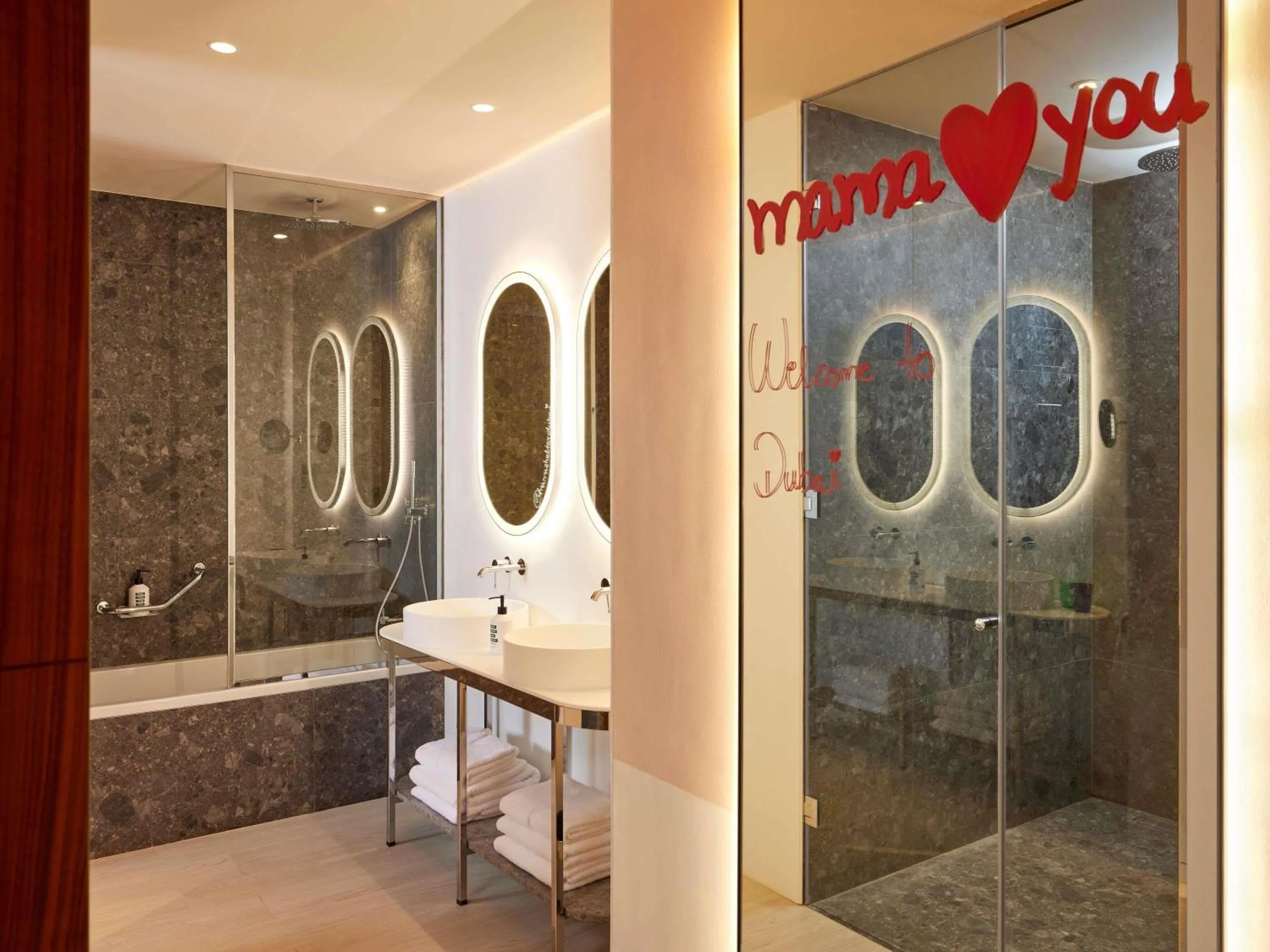 Bedroom in Mama Shelter Dubai