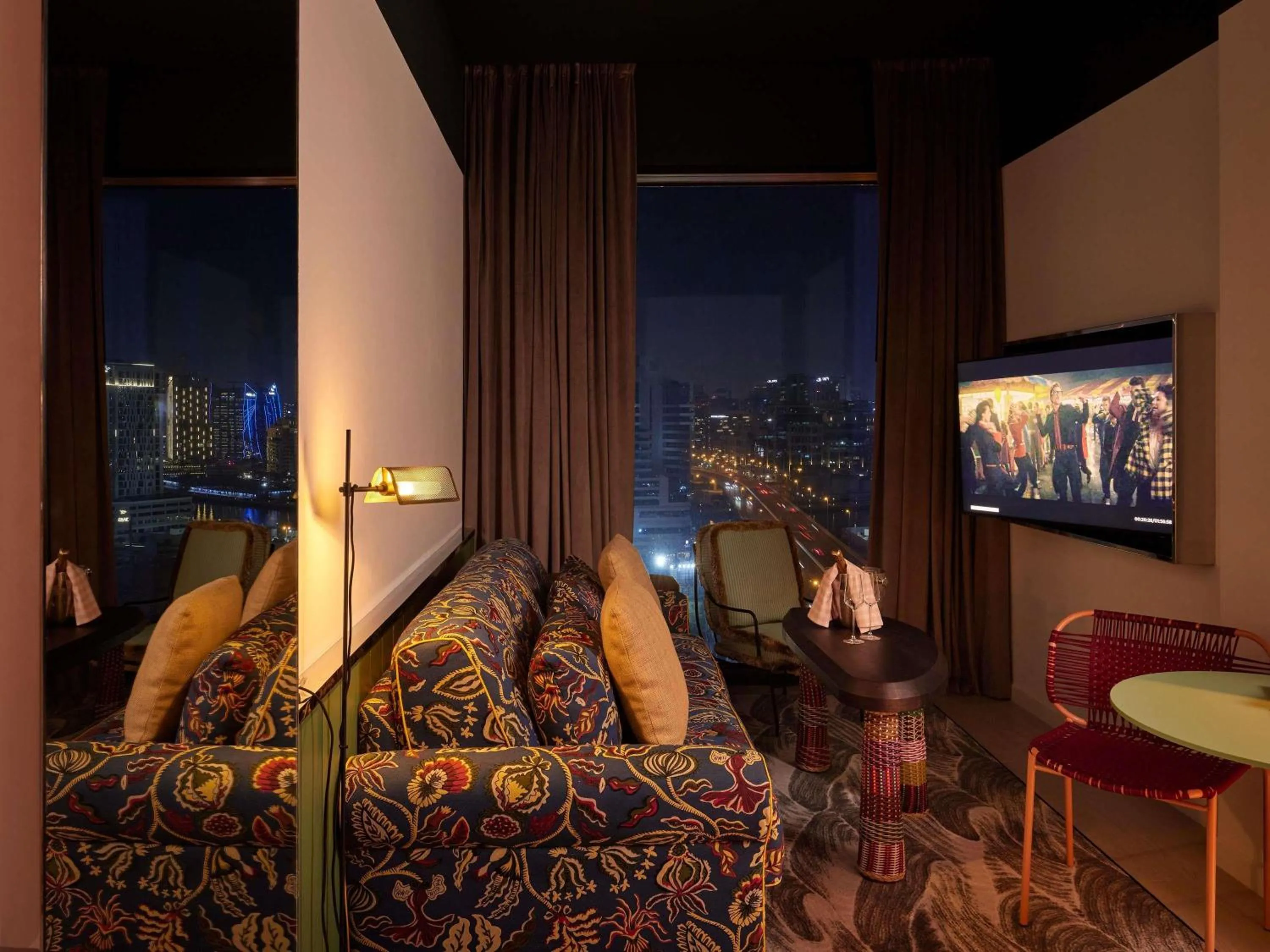 Bedroom in Mama Shelter Dubai